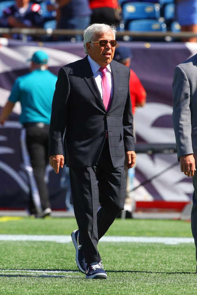 Robert Kraft on September 22, 2019 at Gillette Stadium in Foxborough | Photo: Getty Images