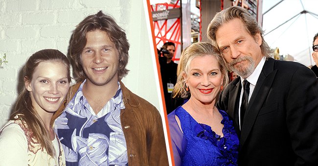 Jeff Bridges and his wife, Susan Geston. | Getty Images