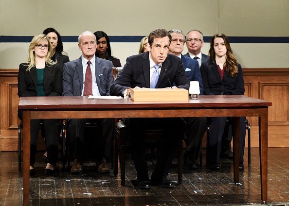 Ben Stiller as Michael Cohen during the 'Michael Cohen Hearing' Cold Open on Saturday, March 2, 2019 | Photo: Getty Images