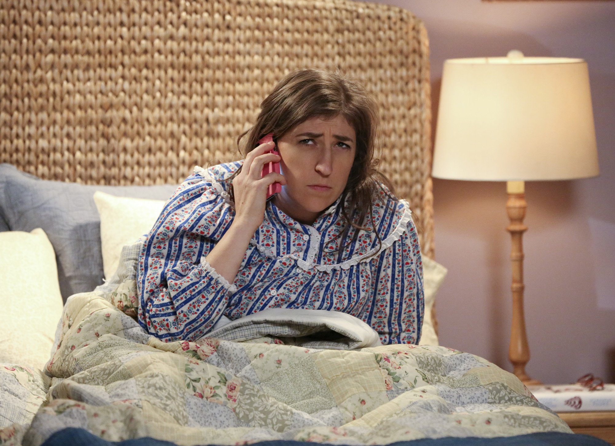 Actress Mayim Bialik on an episode of "The Big Bang Theory" | Source: Getty Images