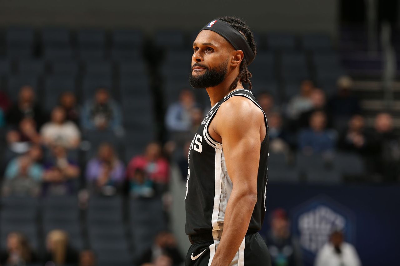 Patty Mills during the game against the Charlotte Hornets on March 3, 2020 at Spectrum Center in Charlotte, North Carolina. | Source: Getty Images