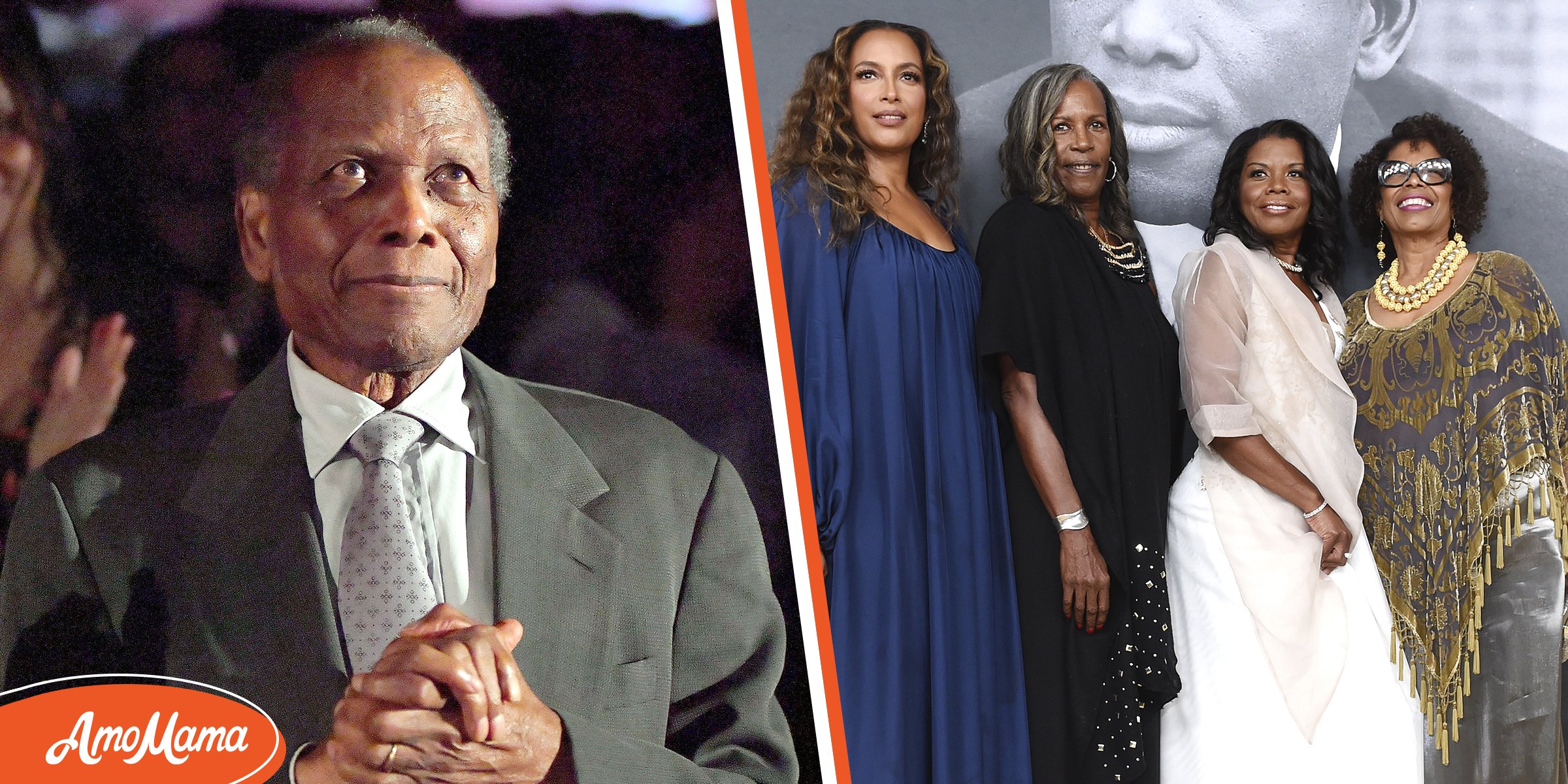 Sidney Poitier Shared 6 Children with 2 Different Women - Meet His