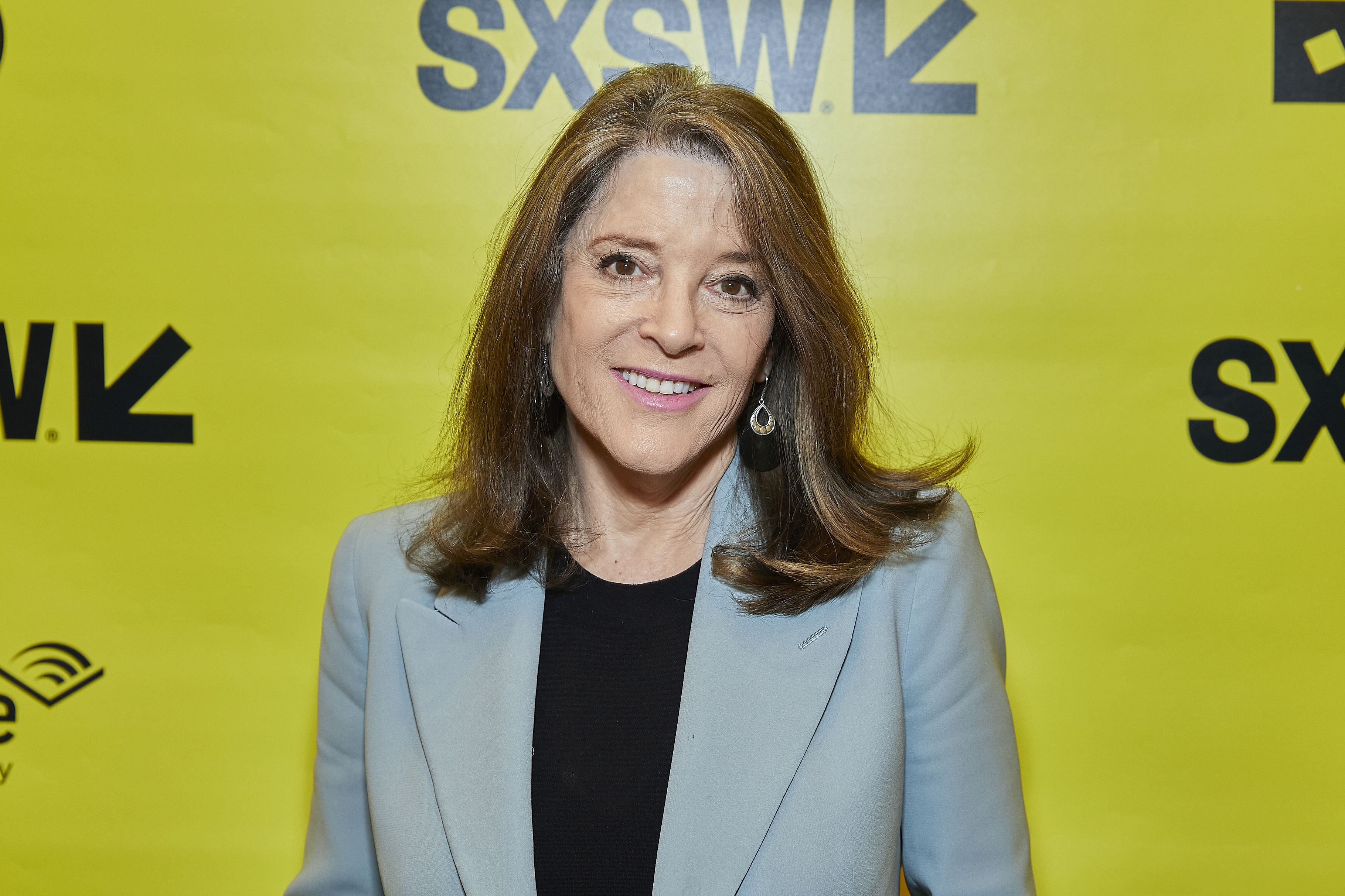 Marianne Williamson at the Guerrilla Tactics & Asymmetric Political Activism during the 2022 SXSW Conference and Festivals on March 14, 2022, in Austin, Texas. | Source: Getty Images