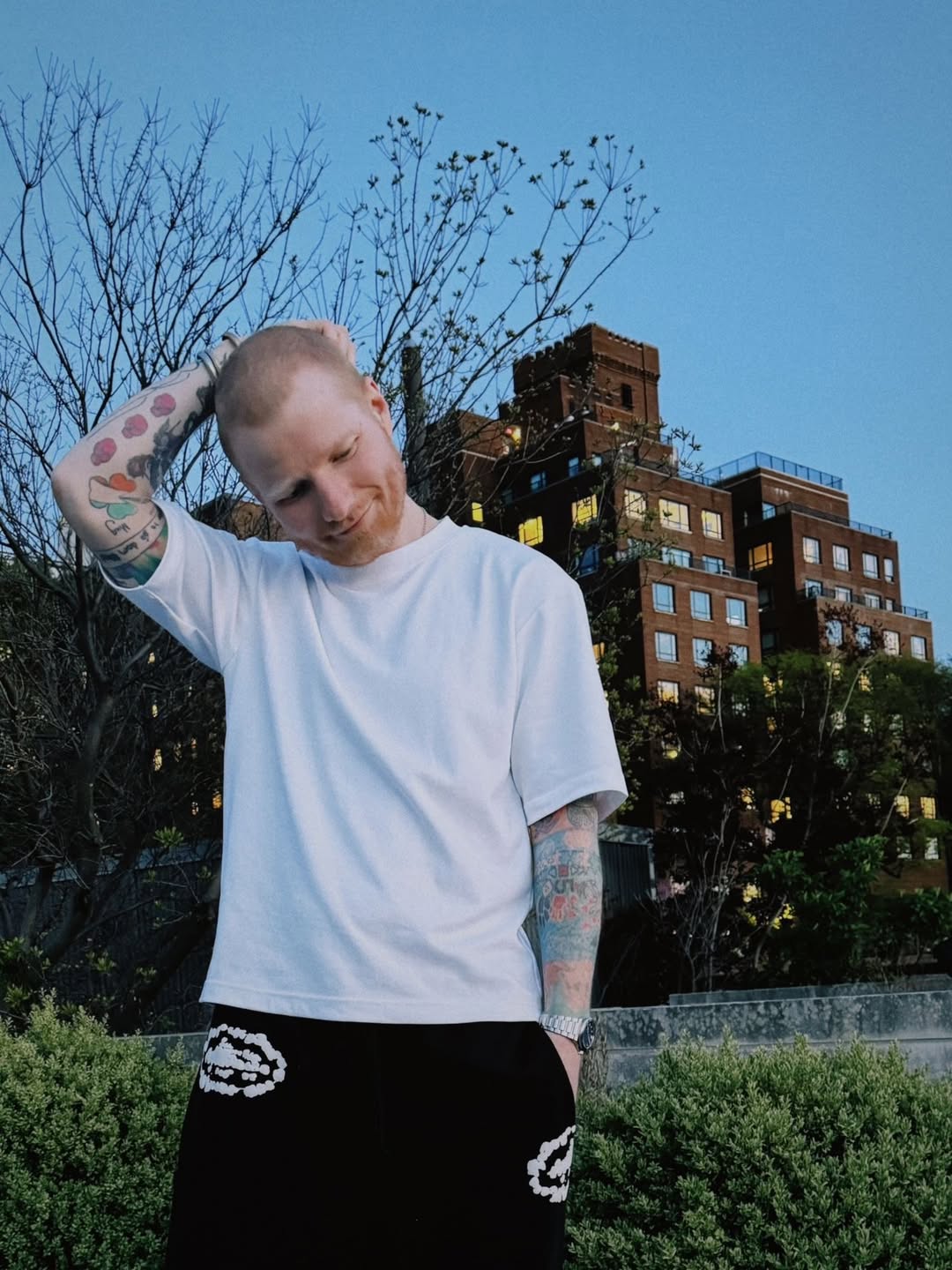 A photo from Ed Sheeran's carousel, posted on 28 April 2026. | Source: Instagram/teddysphotos