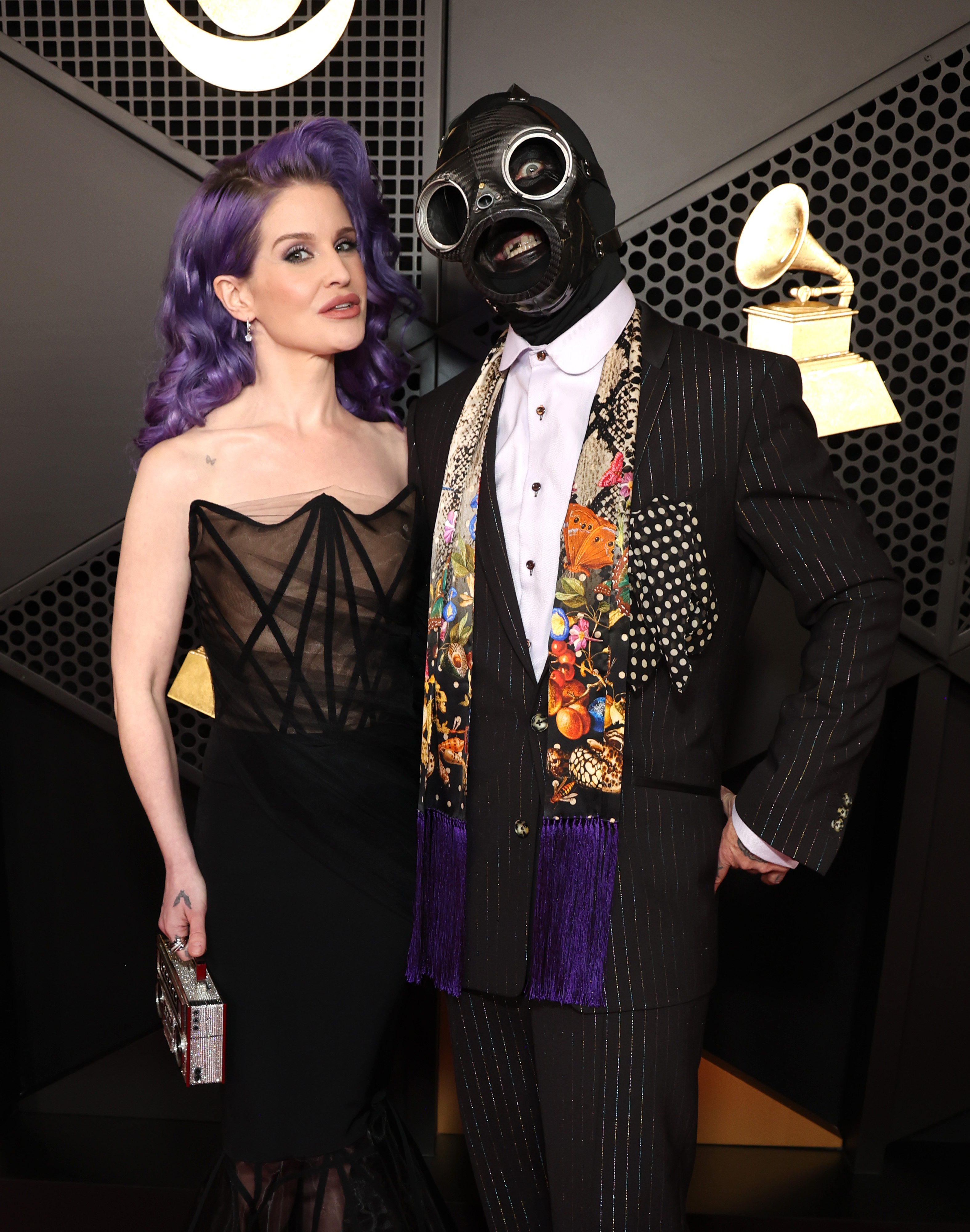 Kelly Osbourne and Sid Wilson at the 66th Grammy Awards in Los Angeles, California on February 4, 2024 | Source: Getty Images