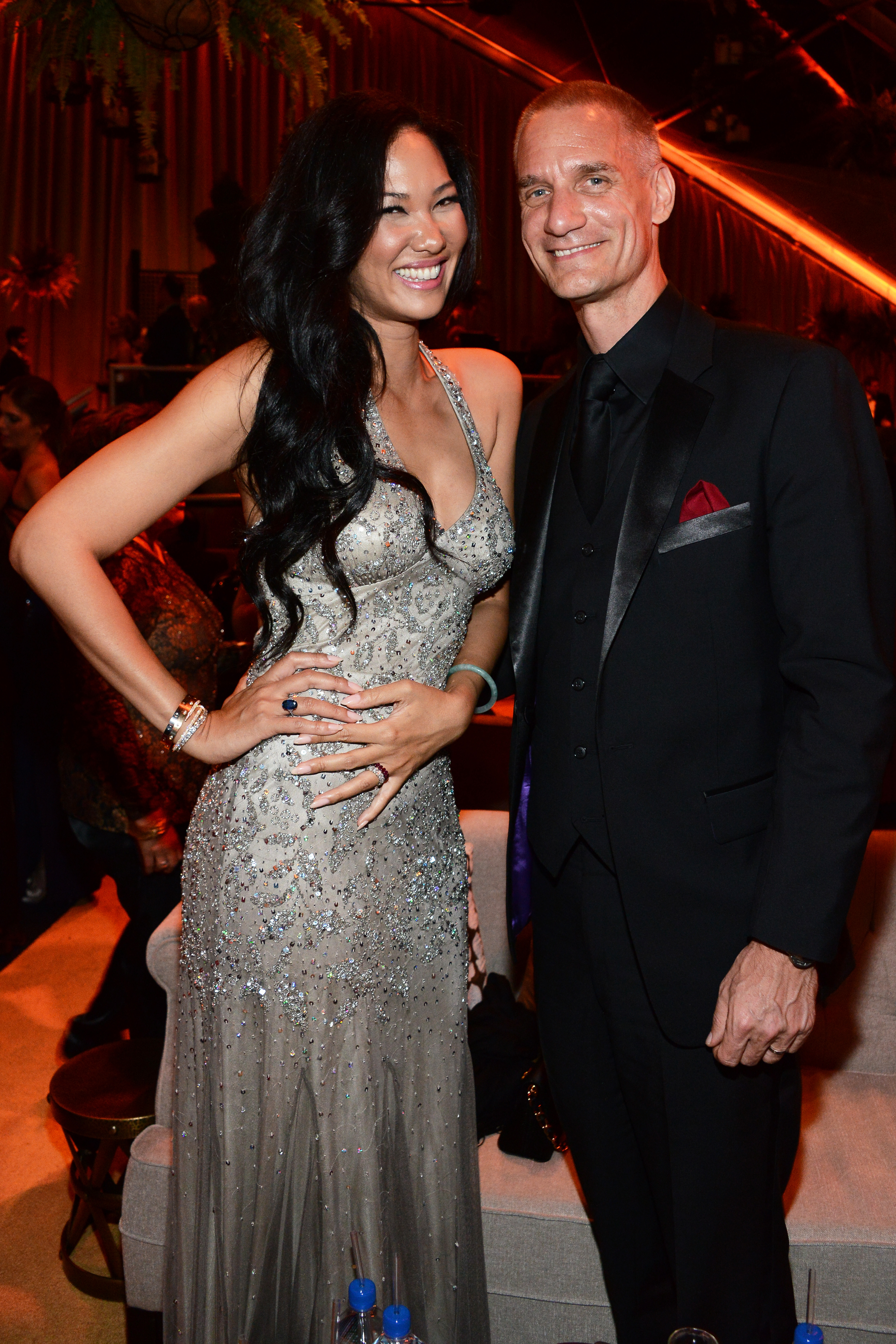 Kimora Lee Simmons and Tim Leissner attend The Weinstein Company & Netflix's Golden Globes After Party at The Beverly Hilton Hotel on January 12, 2014, in Beverly Hills, California | Source: Getty Images