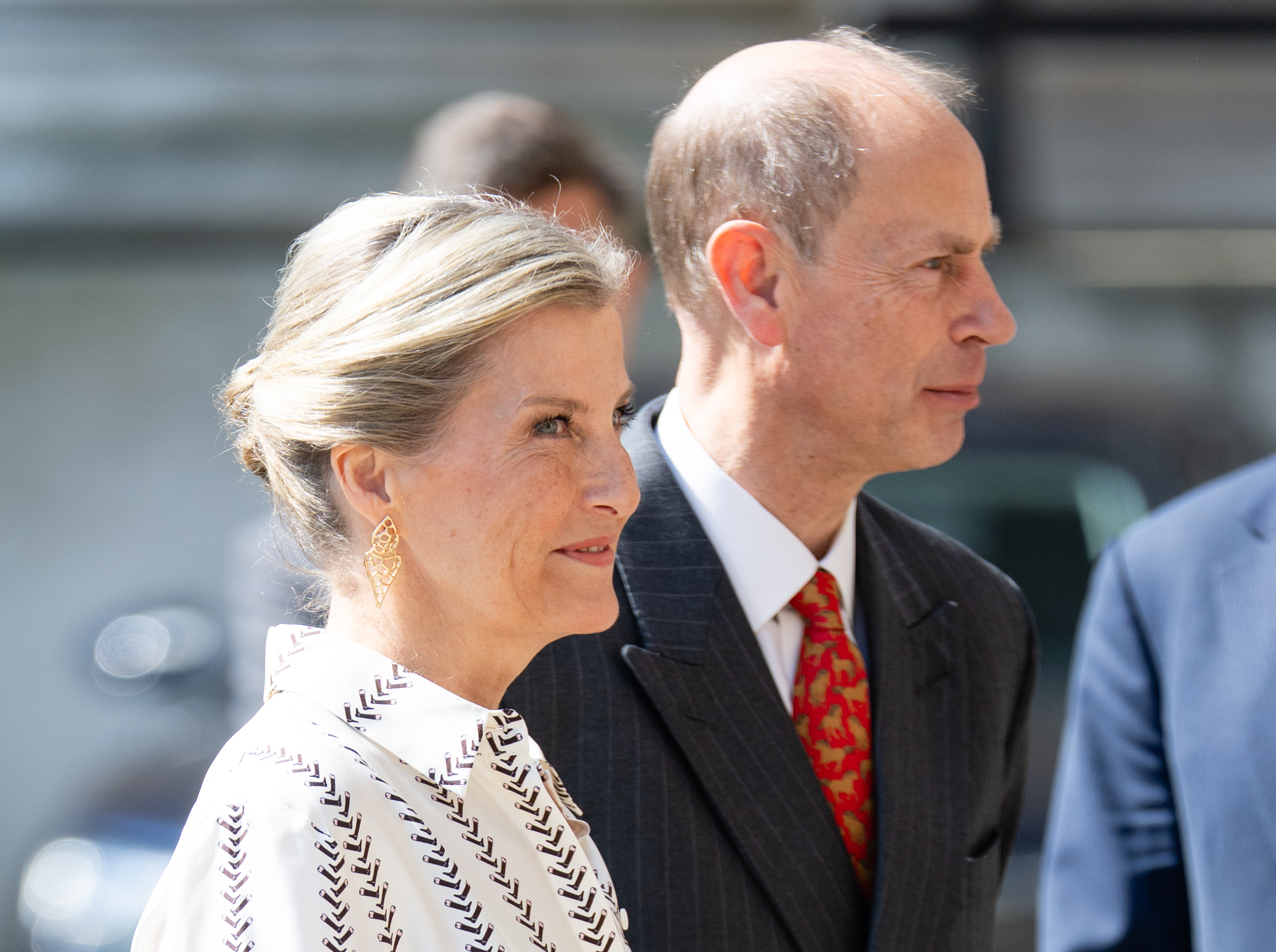 Sophie, Duchess of Edinburgh and Prince Edward, Duke of Edinburgh arrive at the British Museum on the 100th anniversary of the birth of Queen Elizabeth II on 21 April 2026 in London, England. | Source: Getty Images