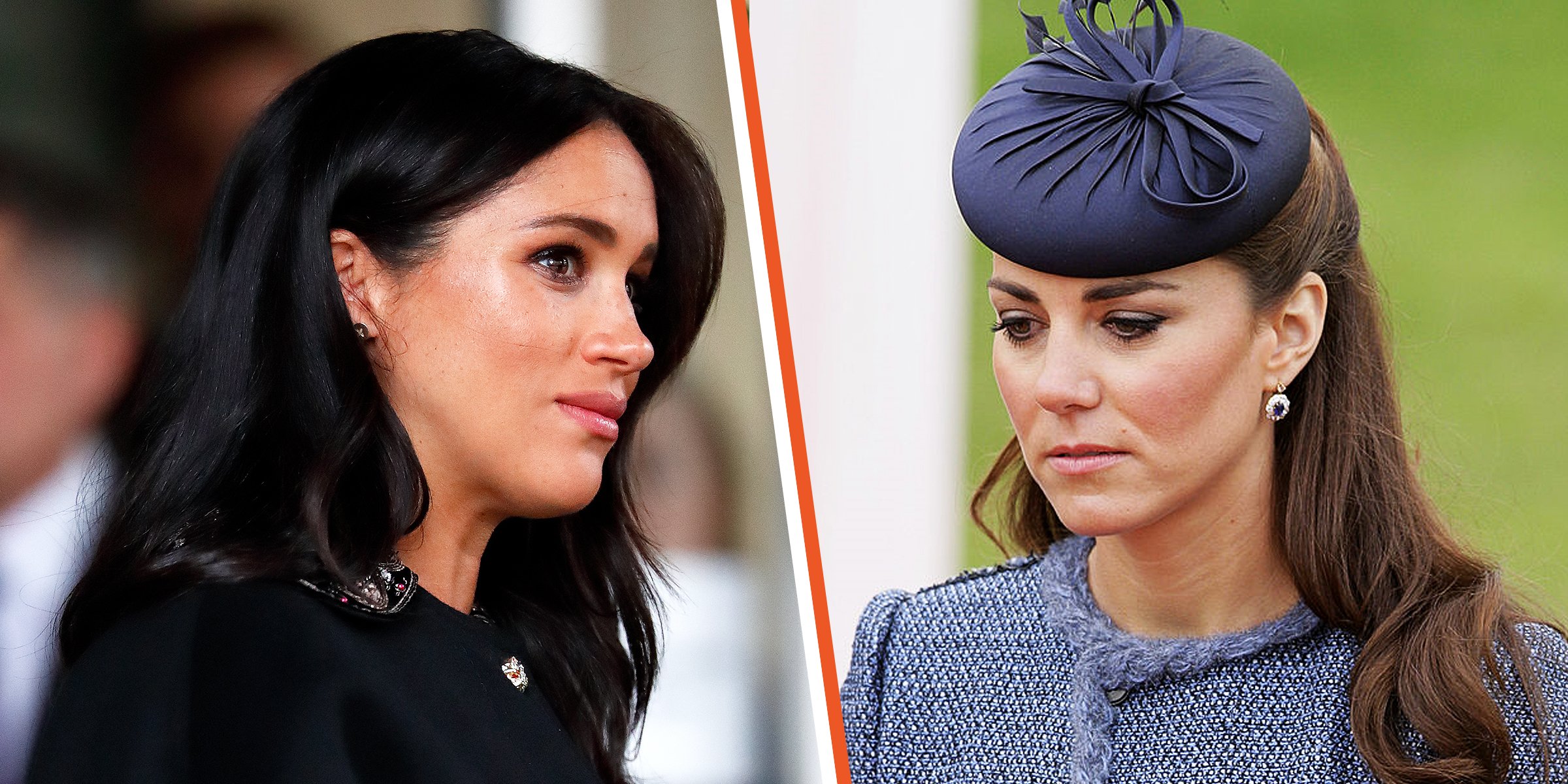Duchess Meghan, 2019 | Princess Kate, 2012 | Source: Getty Images