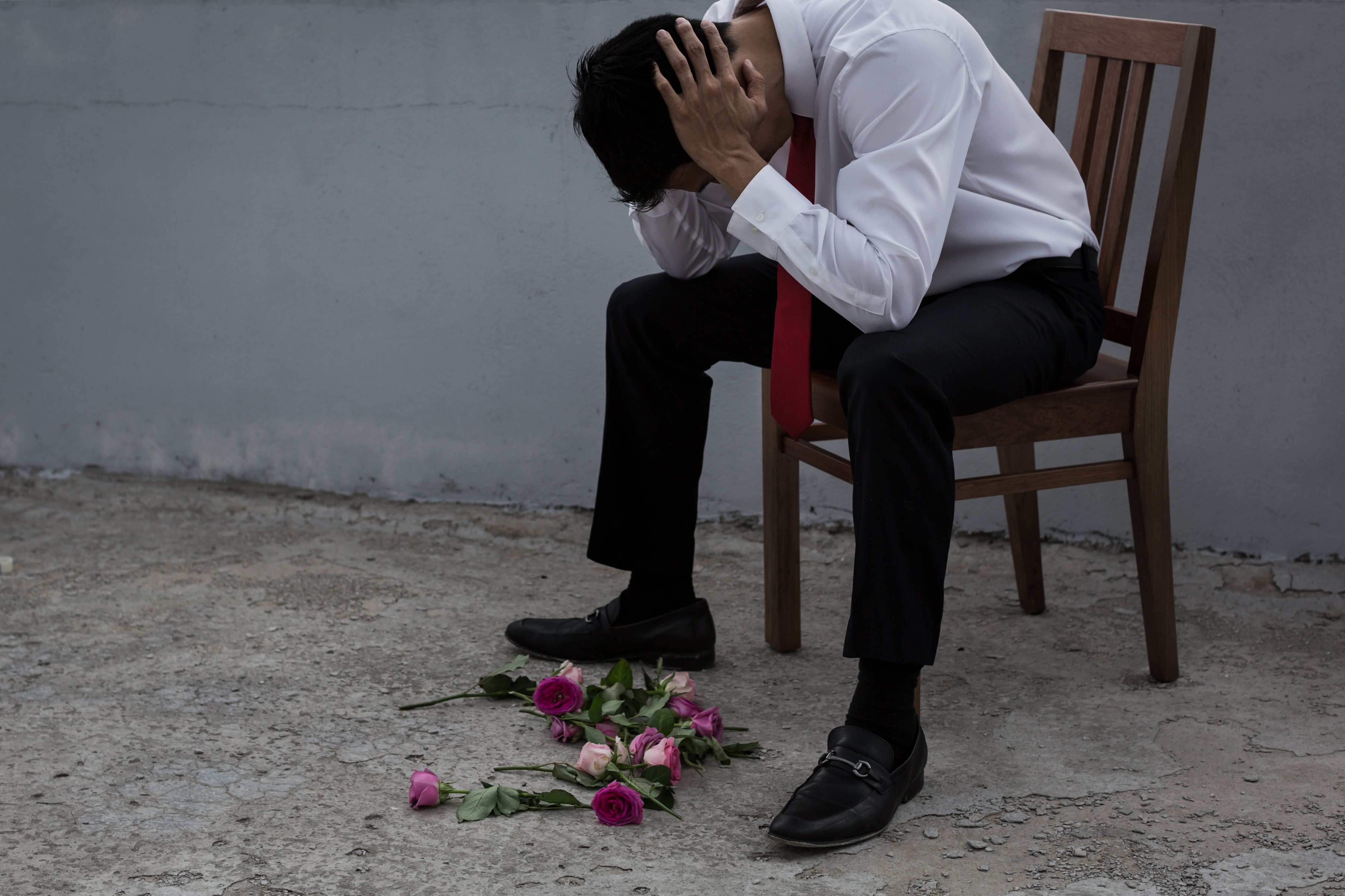 Novio dolido. | Foto: Shutterstock