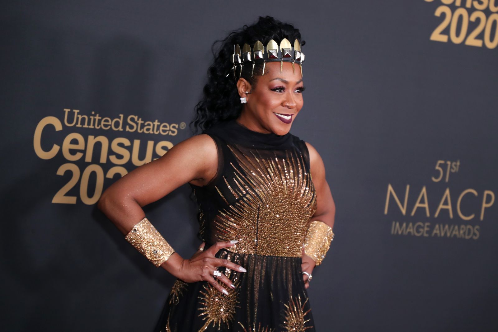 Tichina Arnold at the 51st NAACP Image Awards, 2020 in Pasadena, California | Source: Getty Images