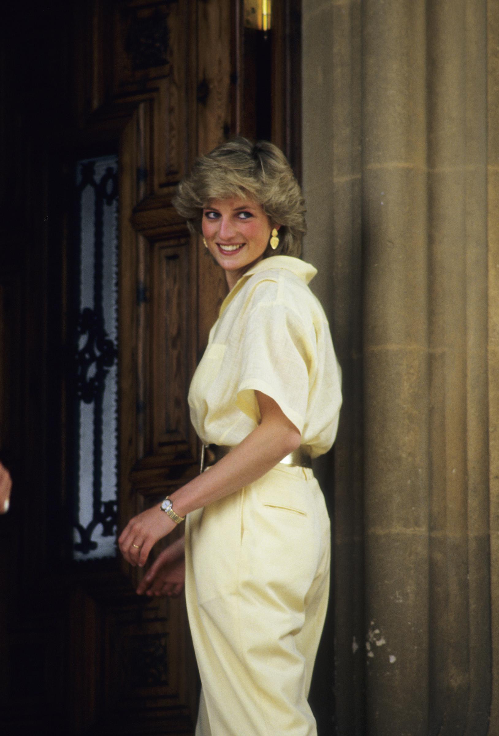 Princess Diana in Majorca, Spain, on August 10, 1987 | Source: Getty Images