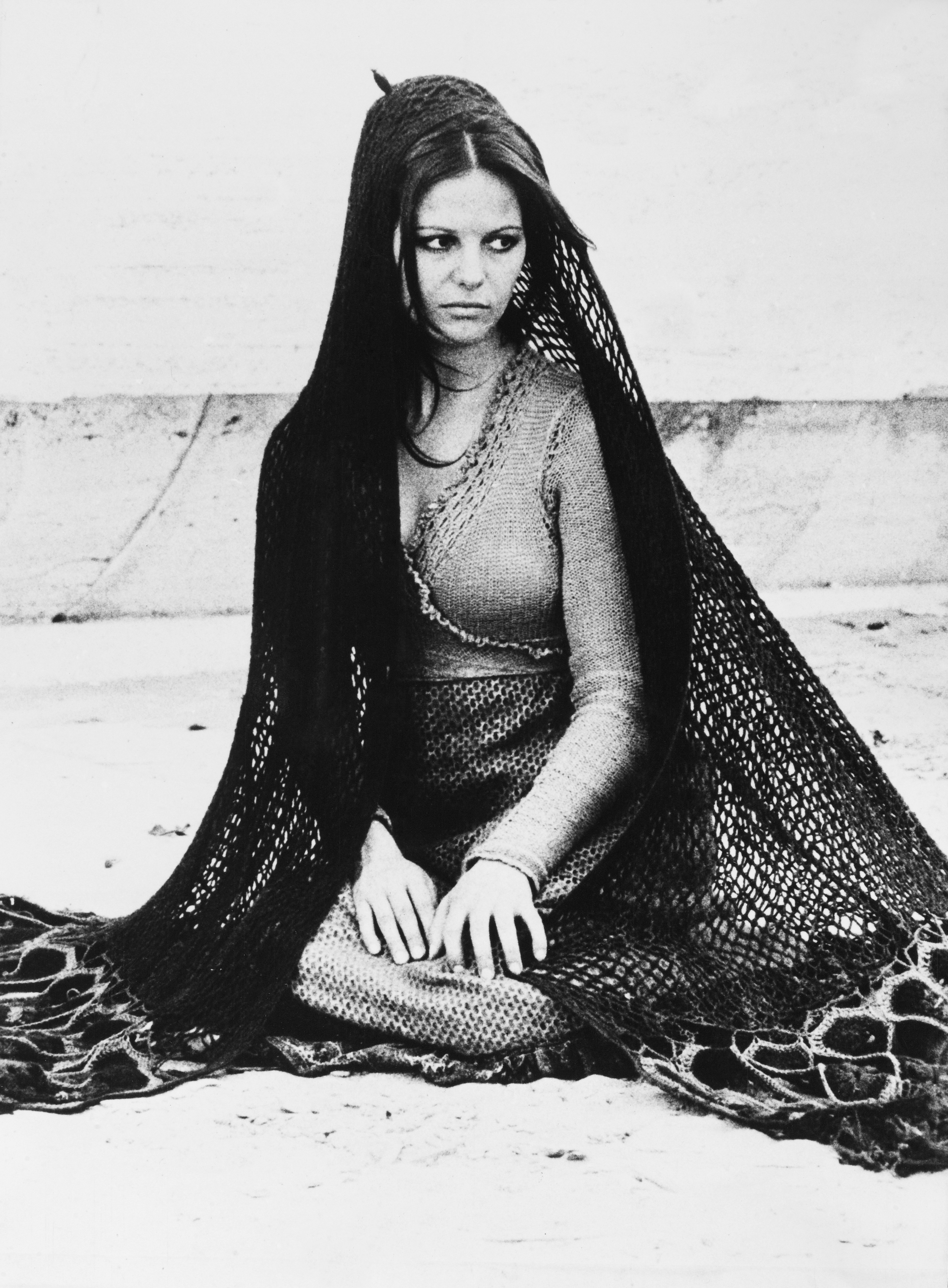 Claudia Cardinale on the set of "In the Year of God," 1969 | Source: Getty Images