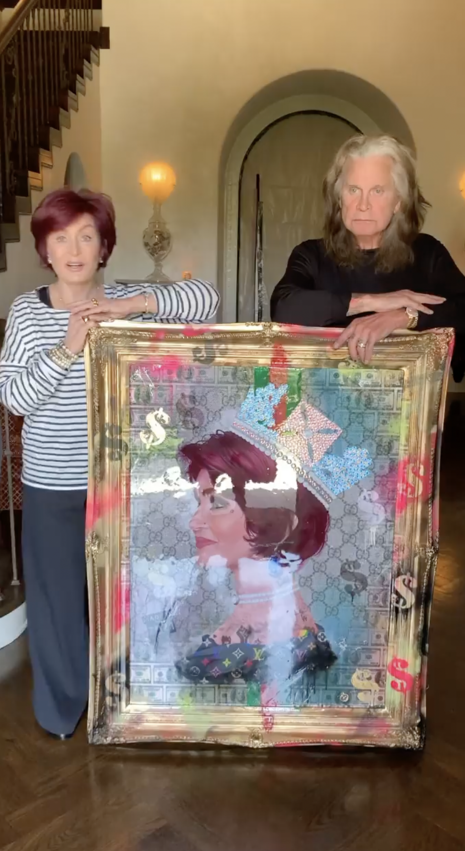 Sharon and Ozzy Osbourne from a post dated May 23, 2021. | Source: Instagram/sharonosbourne