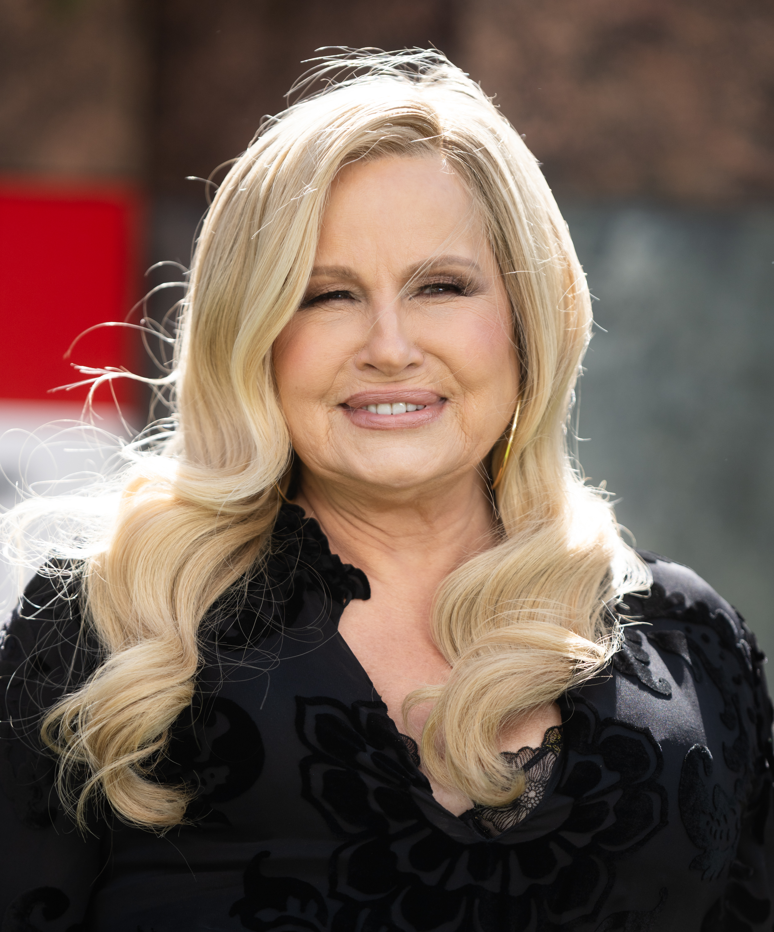 Jennifer Coolidge attends the World Premiere of "A Minecraft Movie" at the Cineworld Leicester Square on March 30, 2025 in London, England | Source: Getty Images