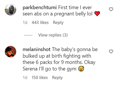 User comments on Serena Williams' Instagram post | Source: instagram.com/serenawilliams