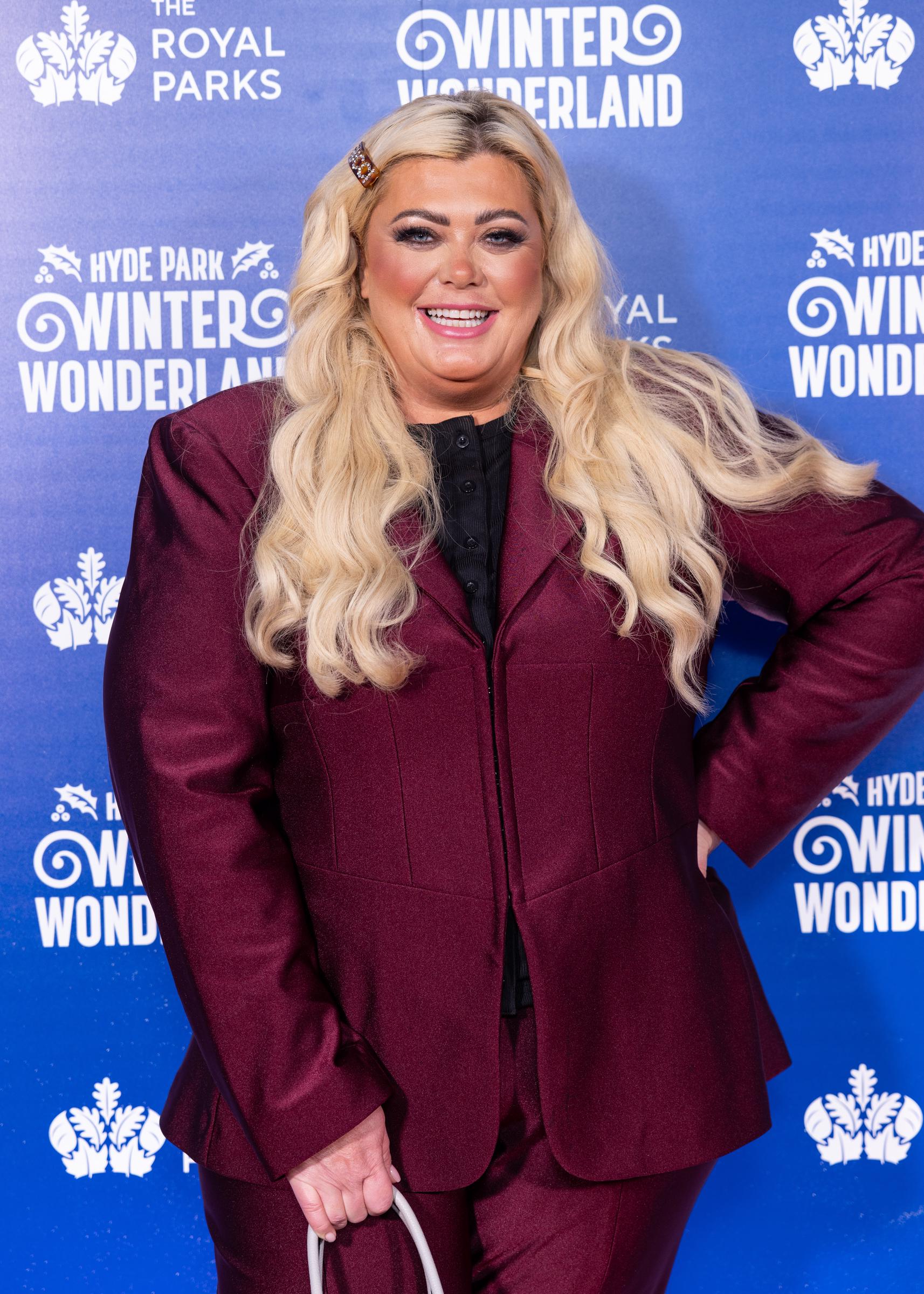 Gemma Collins at the VIP preview event for Hyde Park Winter Wonderland on November 13, 2025, in London, England. | Source: Getty Images