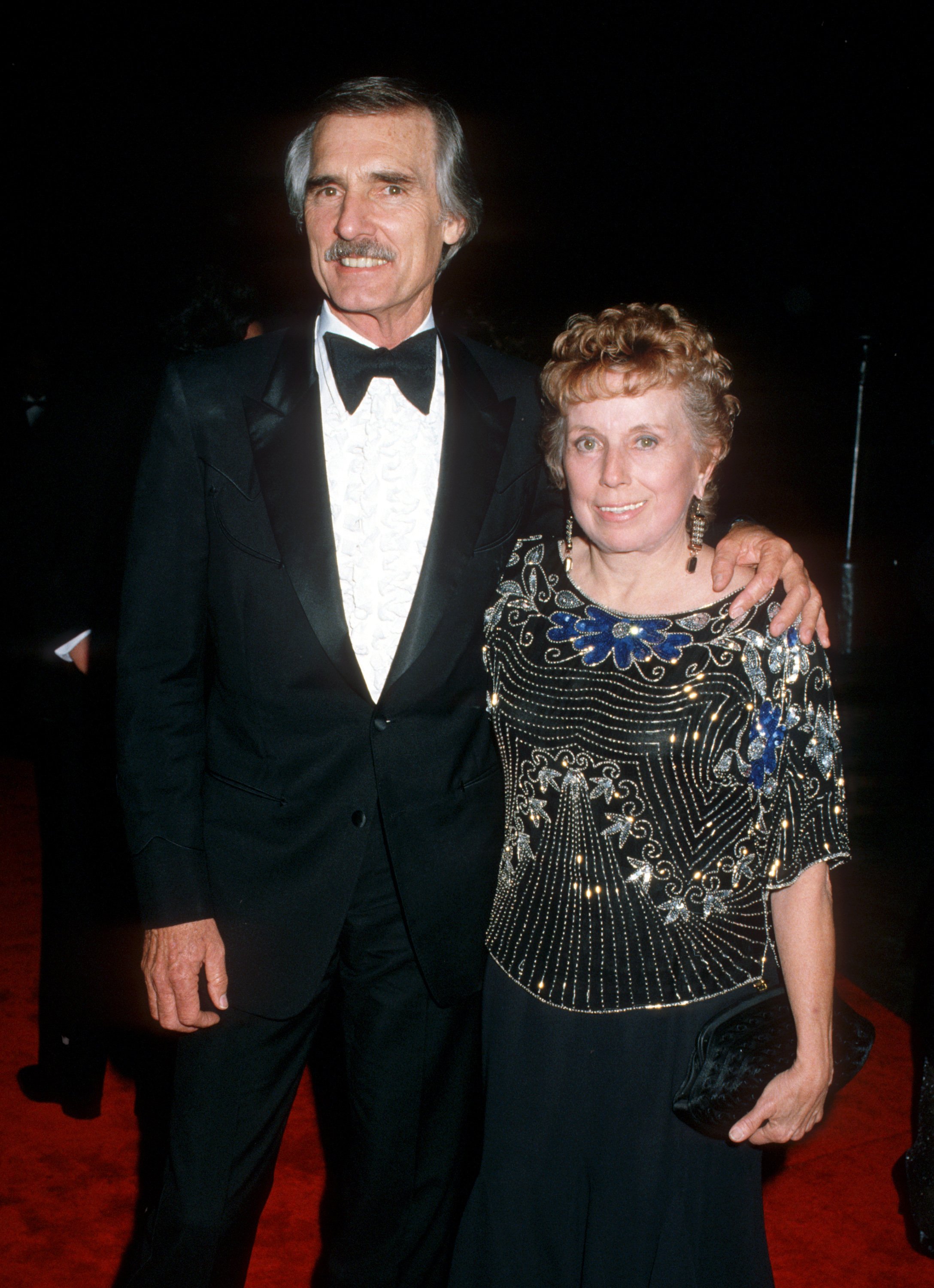 Dennis Weaver and Gerry Weaver during 6th TV Academy Hall of Fame Awards at FOX TV Studios in Hollywood, California. / Source: Getty Images