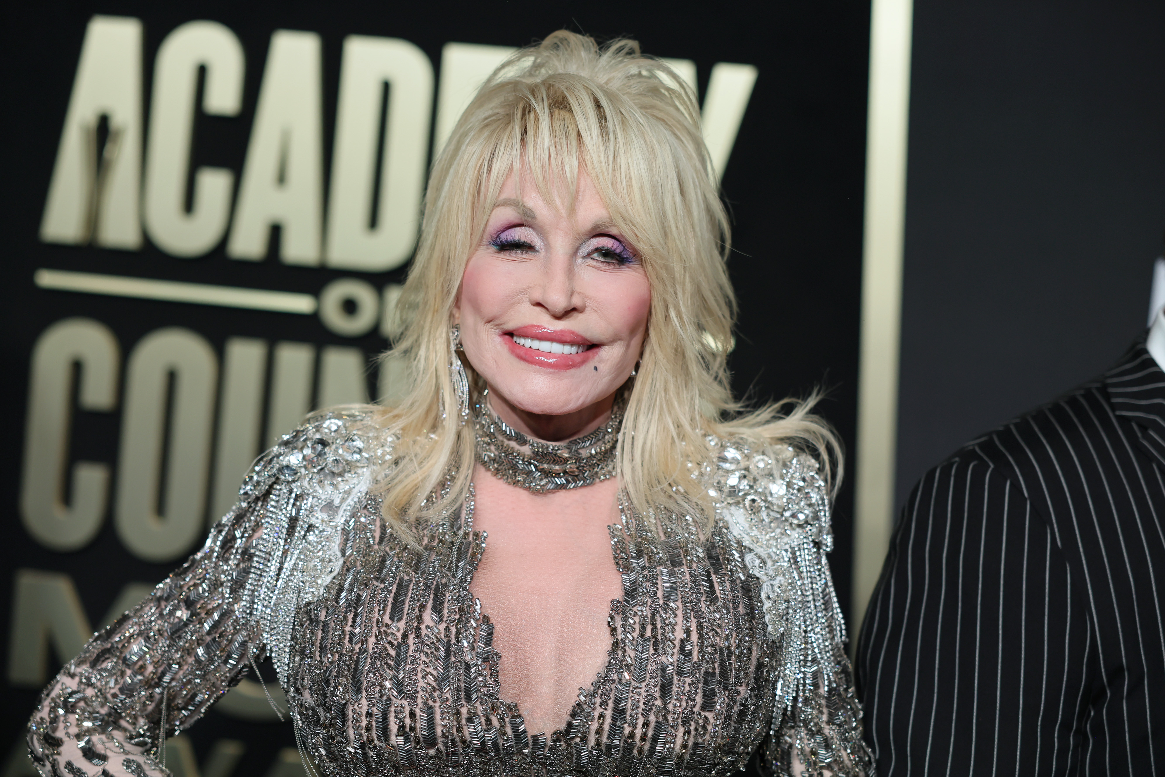 Dolly Parton attends the 58th Academy Of Country Music Awards at The Ford Center at The Star in Frisco, Texas, on May 11, 2023. | Source: Getty Images