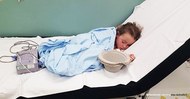 ‘This is what bullying does’: Exhausted girl’s photo in hospital bed was shared 297,000 times