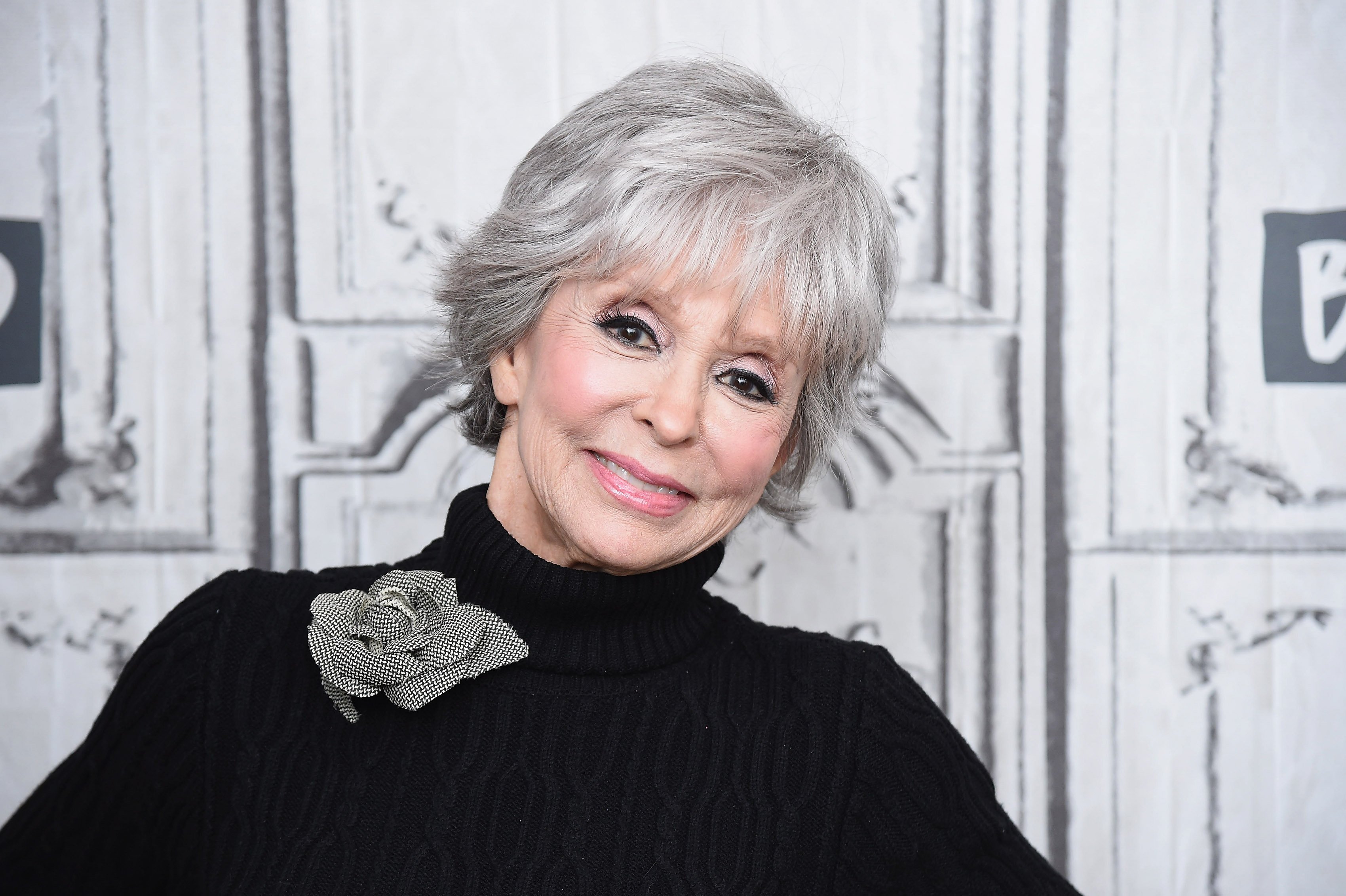Rita Moreno visits the Build Series to discuss the Netflix re-boot of the classic show 'One Day at a Time' and the new production of the film 'Westside Story' at Build Studio on February 06, 2019, in New York City. | Source: Getty Images.