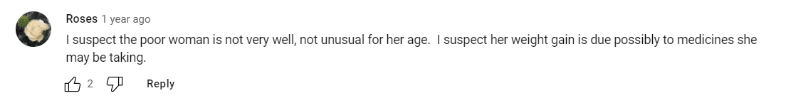 A comment by a user, 2023 | Source: Youtube.com/FactsVerse
