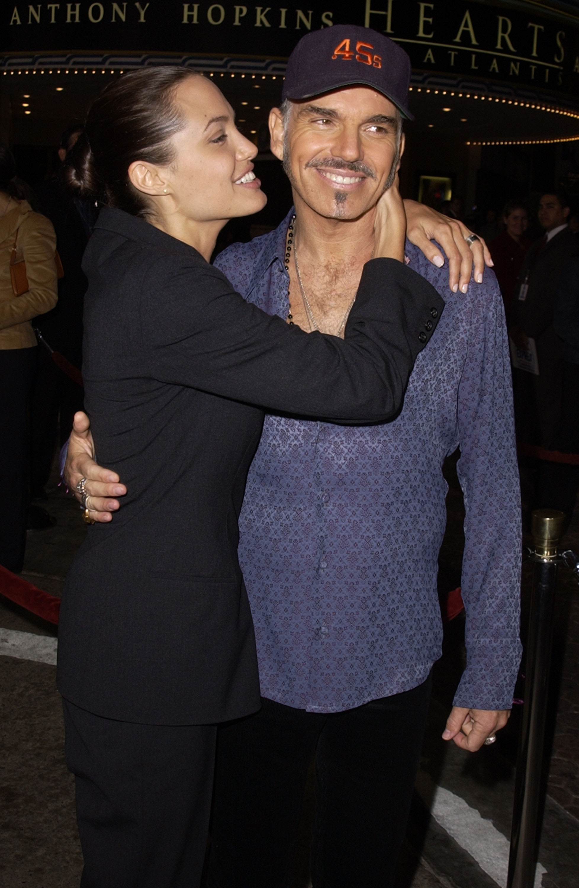 Angelina Jolie and Billy Bob Thornton during "Bandits" Los Angeles Premiere in Westwood, California, on October 4, 2001 | Source: Getty Images