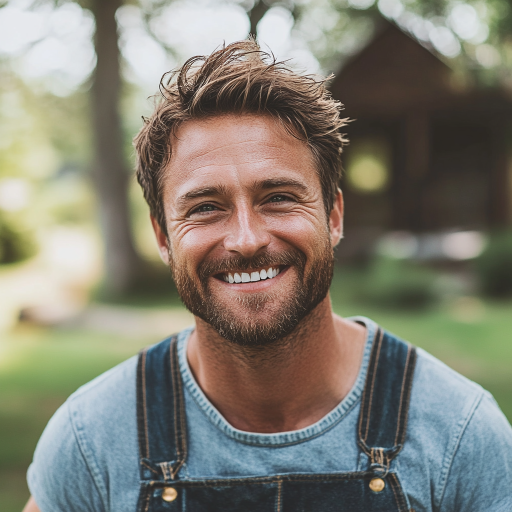 A smiling man | Source: Midjourney