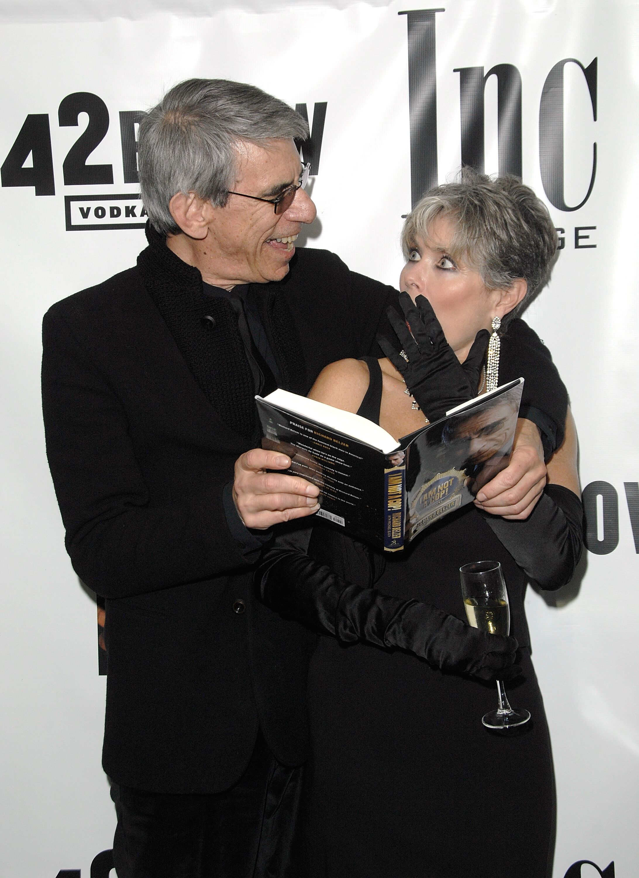 Richard Belzer and wife, Harlee McBride attend the book launch celebration for Richard Belzer's "I Am Not A Cop!" | Source: Getty Images