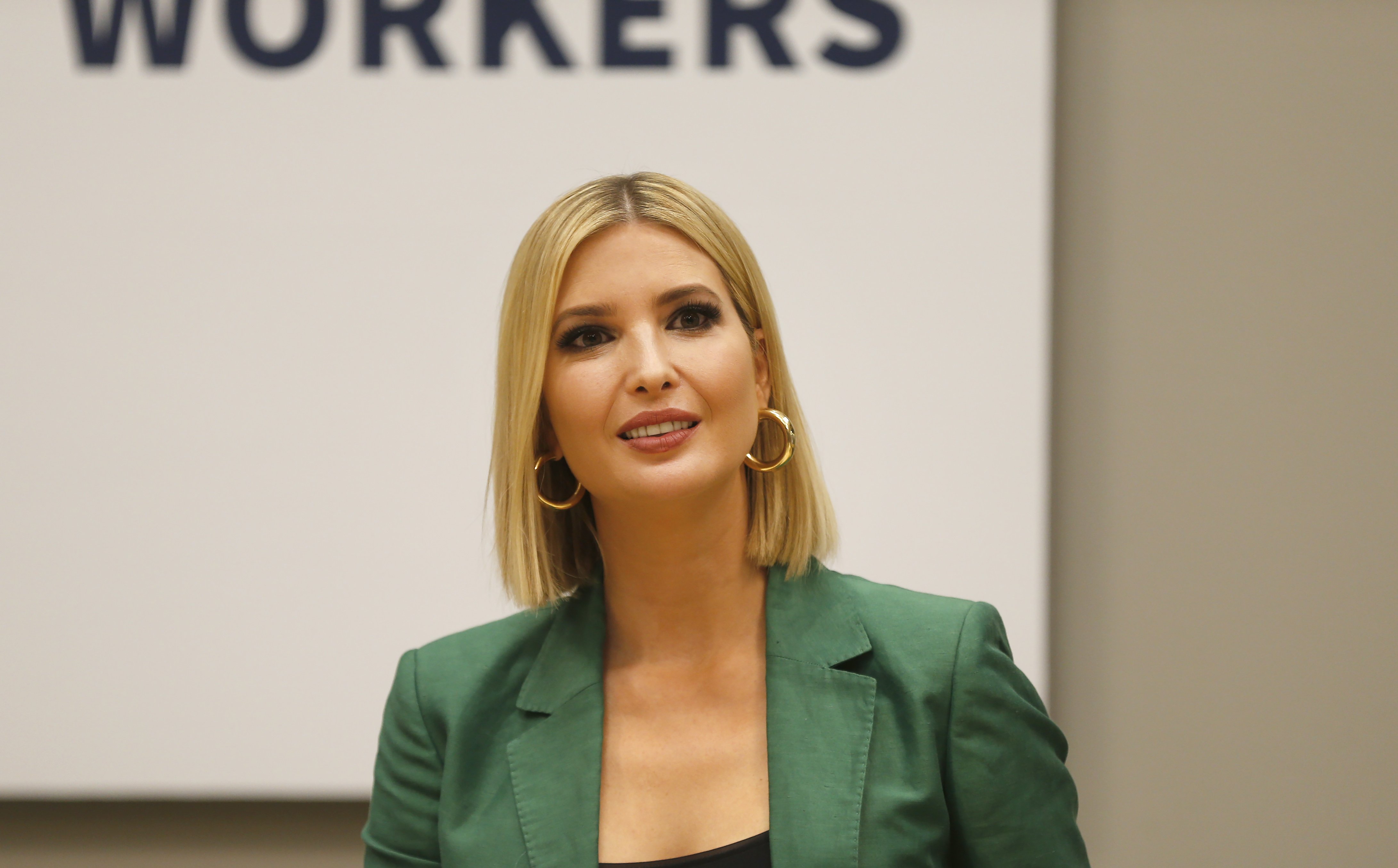 White House advisor Ivanka Trump speaks during a roundtable discussion focusing on assisting American workers for the changing economy at El Centro community college on October 3, 2019 | Photo: Getty Images