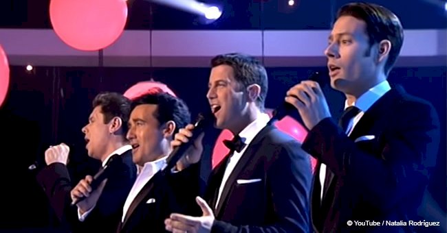 Male quartet performed Dolly Parton's hit in a new and breathtaking fashion