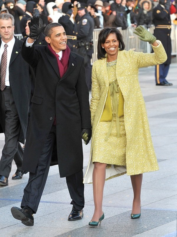 Barack and Michelle Obama in the Inaugural Parade on January 20, 2009 in Washington, DC | Source: Getty Images