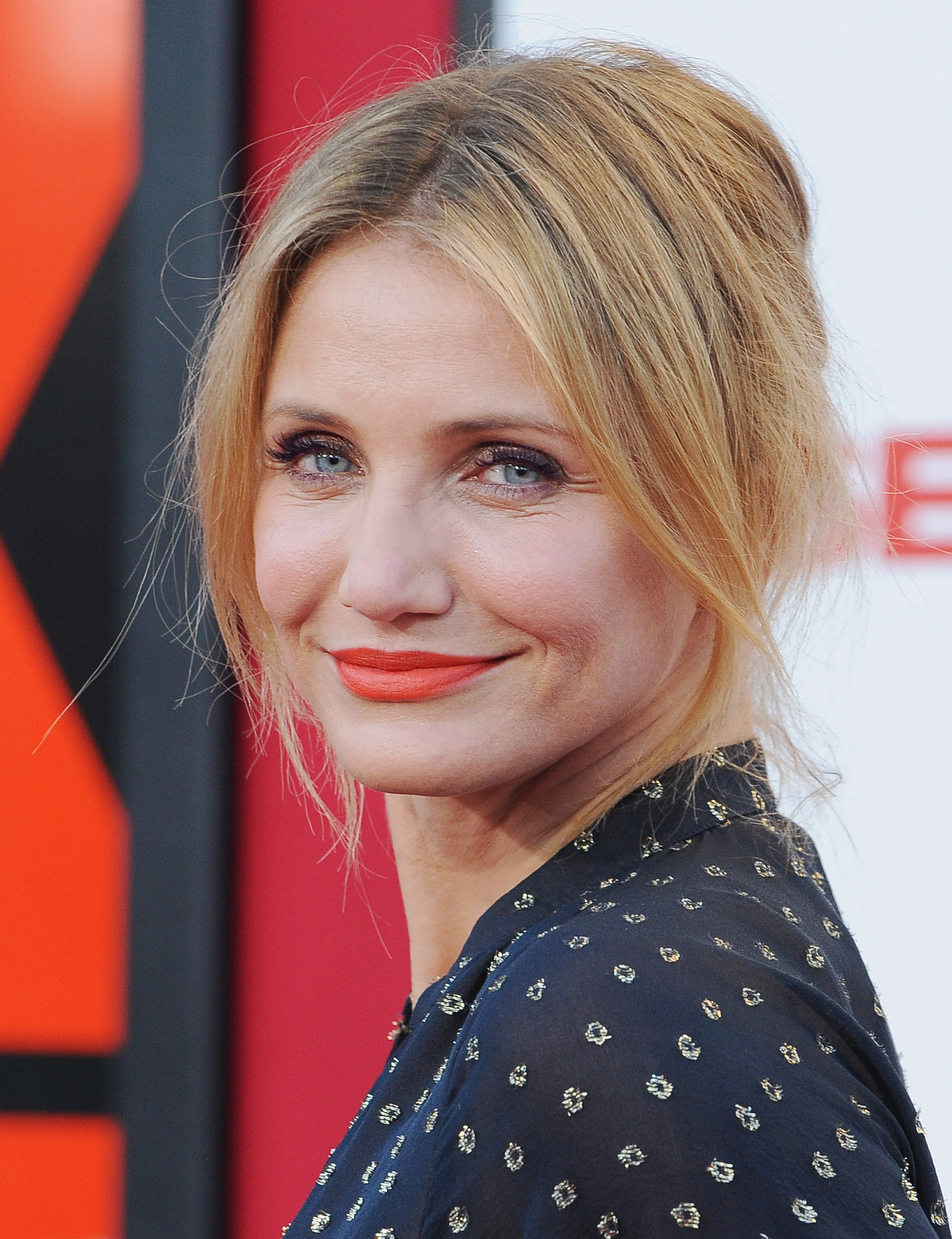 Cameron Diaz arrives at the Los Angeles Premiere "Sex Tape" at Regency Village Theatre on July 10, 2014, in Westwood, California | Source: Getty Images
