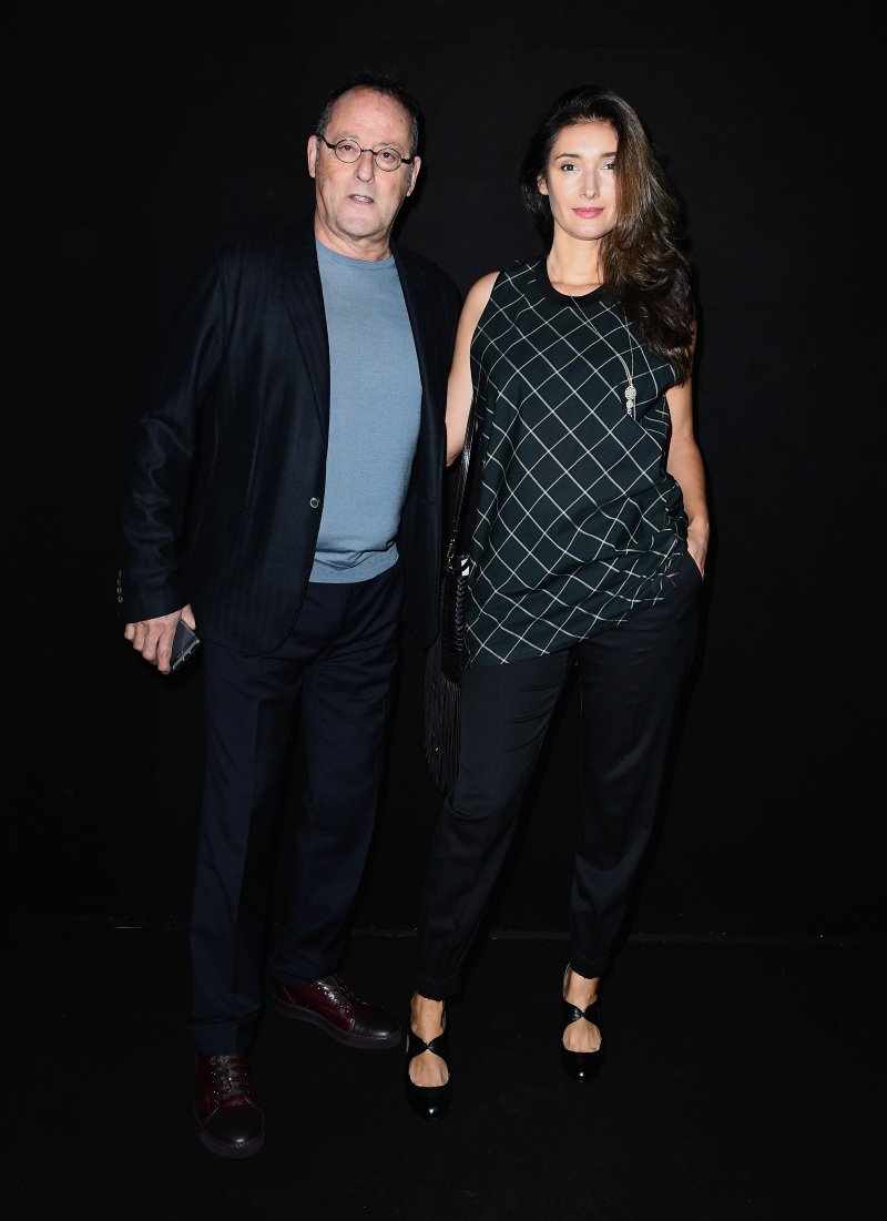 Jean Reno  et sa fille. | Photo : GettyImage