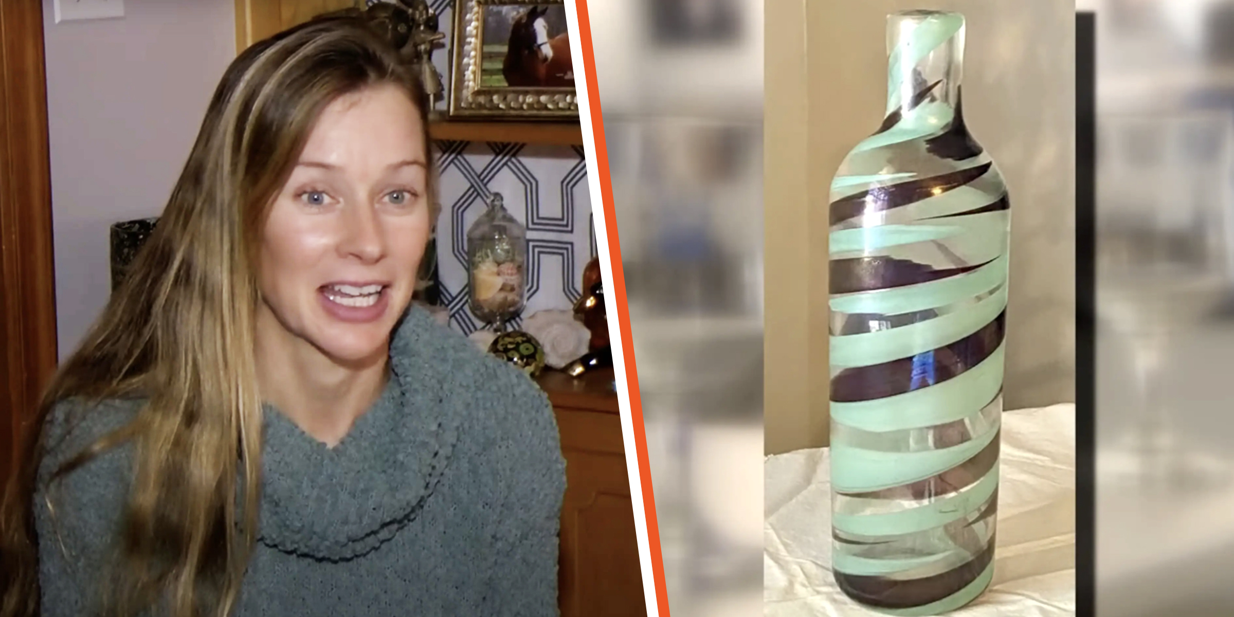 Jessica Vincent | A glass vase | Source: Youtube.com/WUSA9news