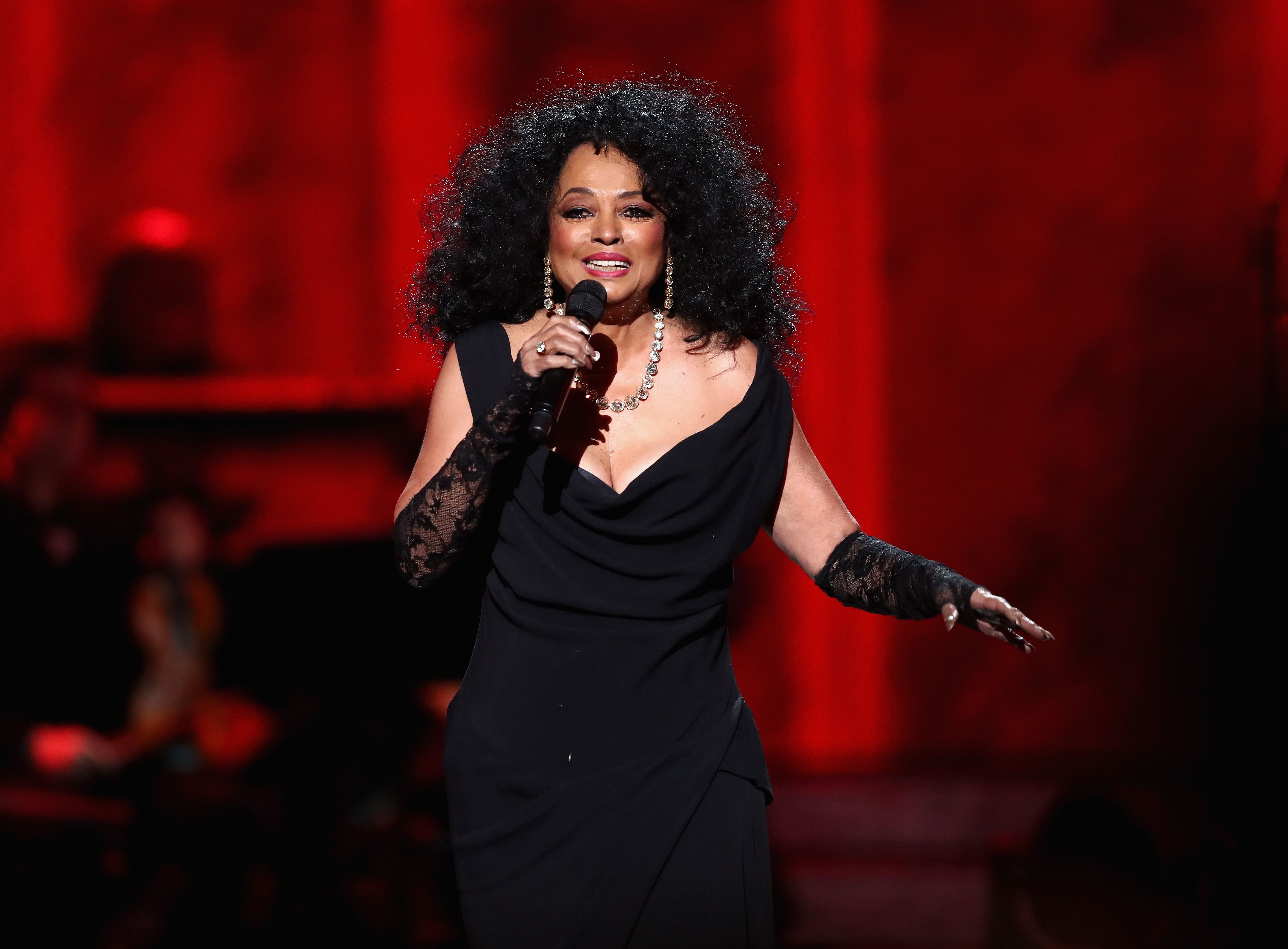 Diana Ross performing at Motown 60: A GRAMMY Celebration on February 12, 2019 | Getty Images