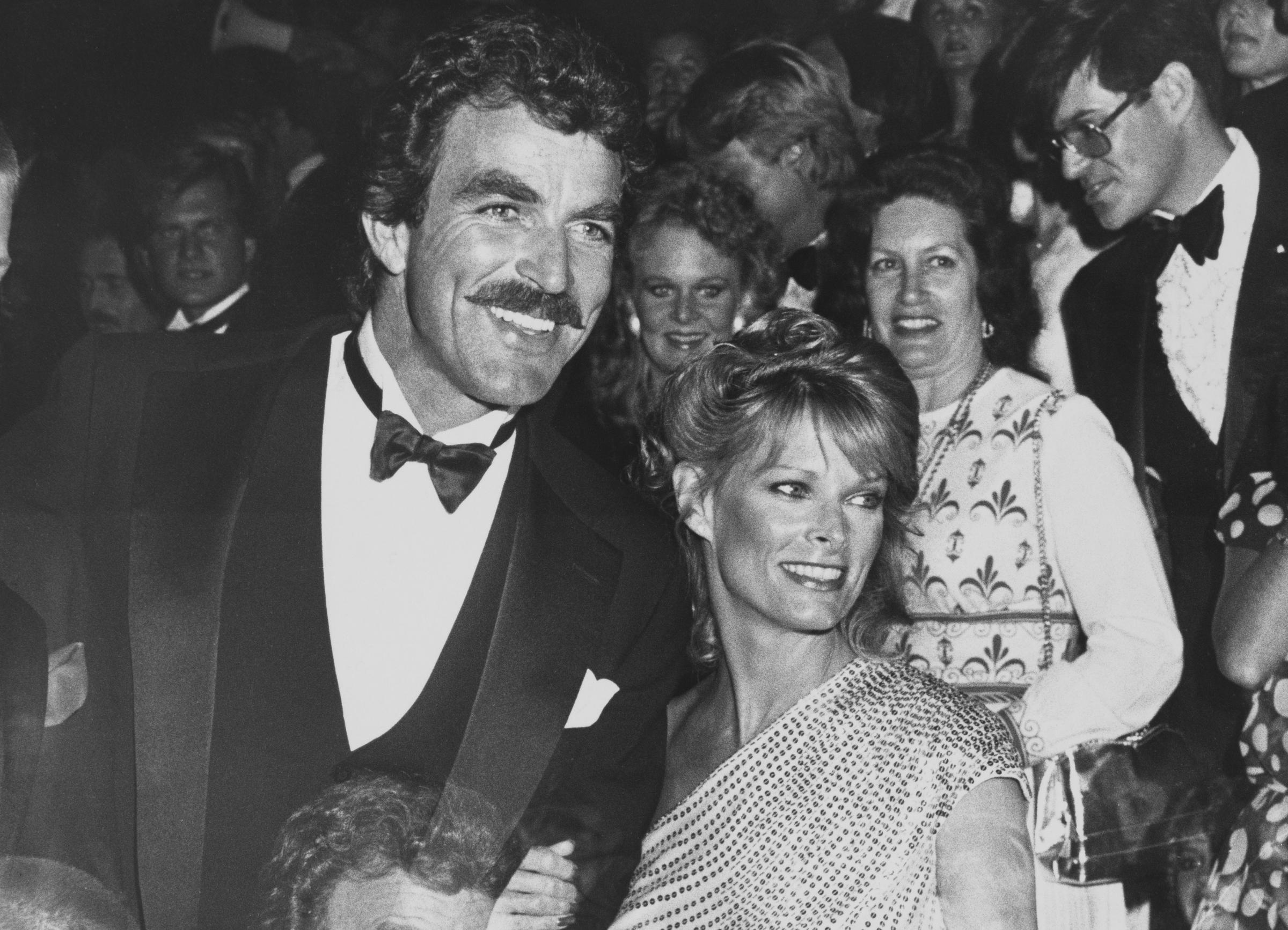 Tom Selleck and Jacqueline Ray on September 19, 1982, in Pasadena, California | Source: Getty Images