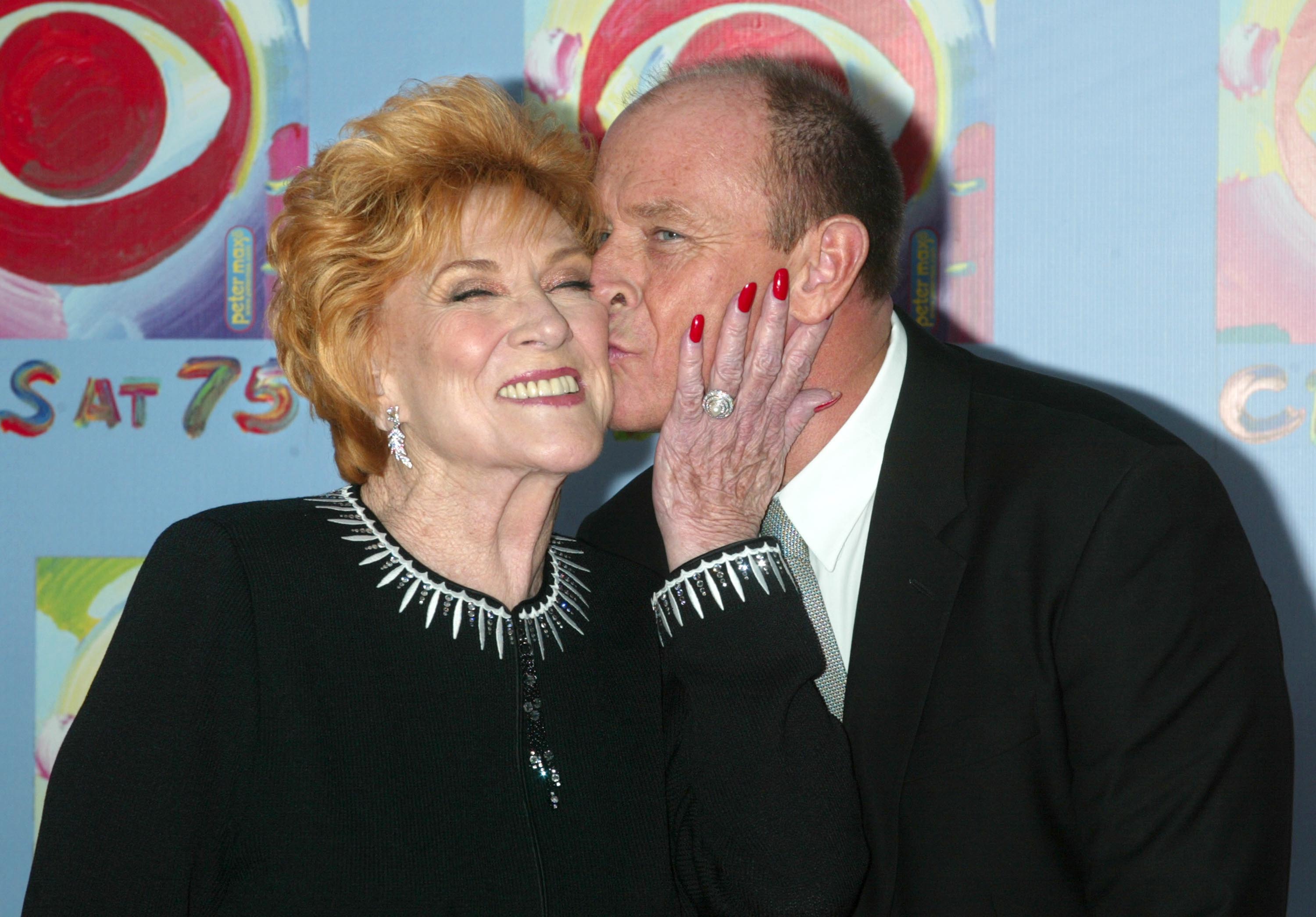 Jeanne Cooper and Corbin Bernsen during "CBS at 75" at Hammerstein Ballroom in New York City | Source: Getty Images