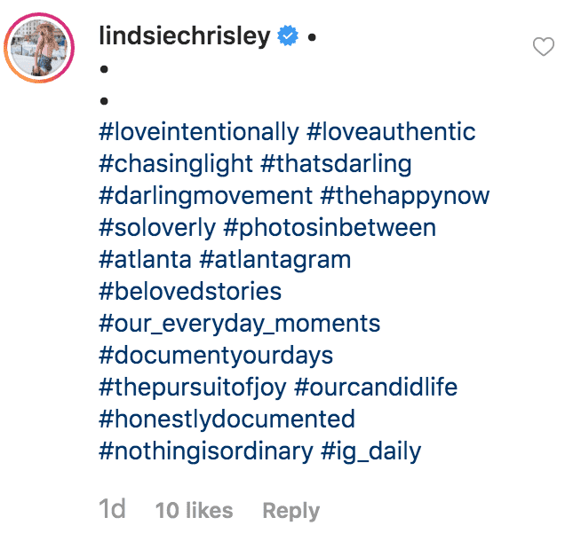 Lindsey Chrisely post a hashtag filled cryptic message denying Todd Chrisley cheating rumours | Source: instagram.comlindsiechrisley