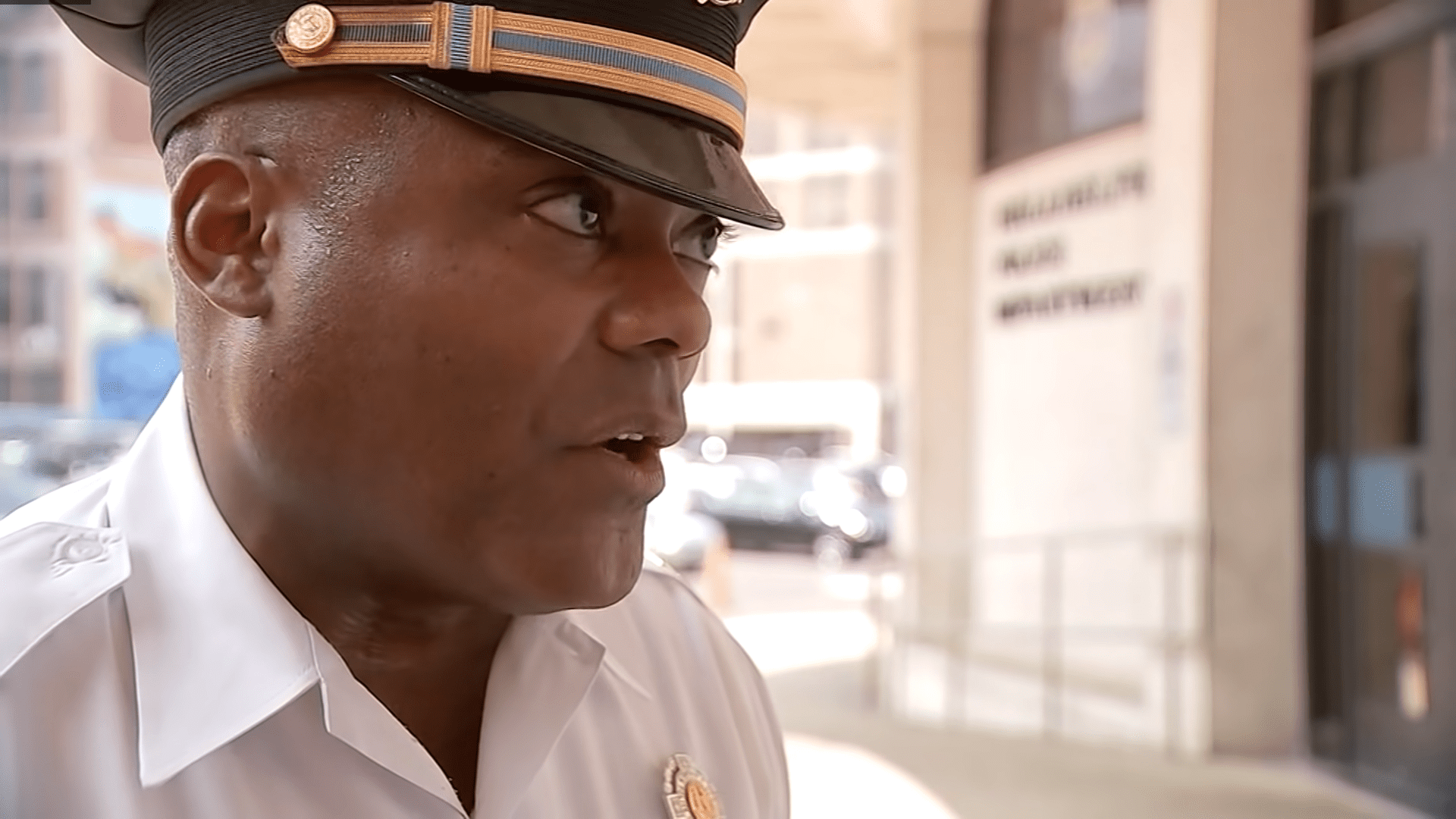 Philadelphia Police Captain Sekou Kinebrew.┃Source: youtube.com/CBS 17