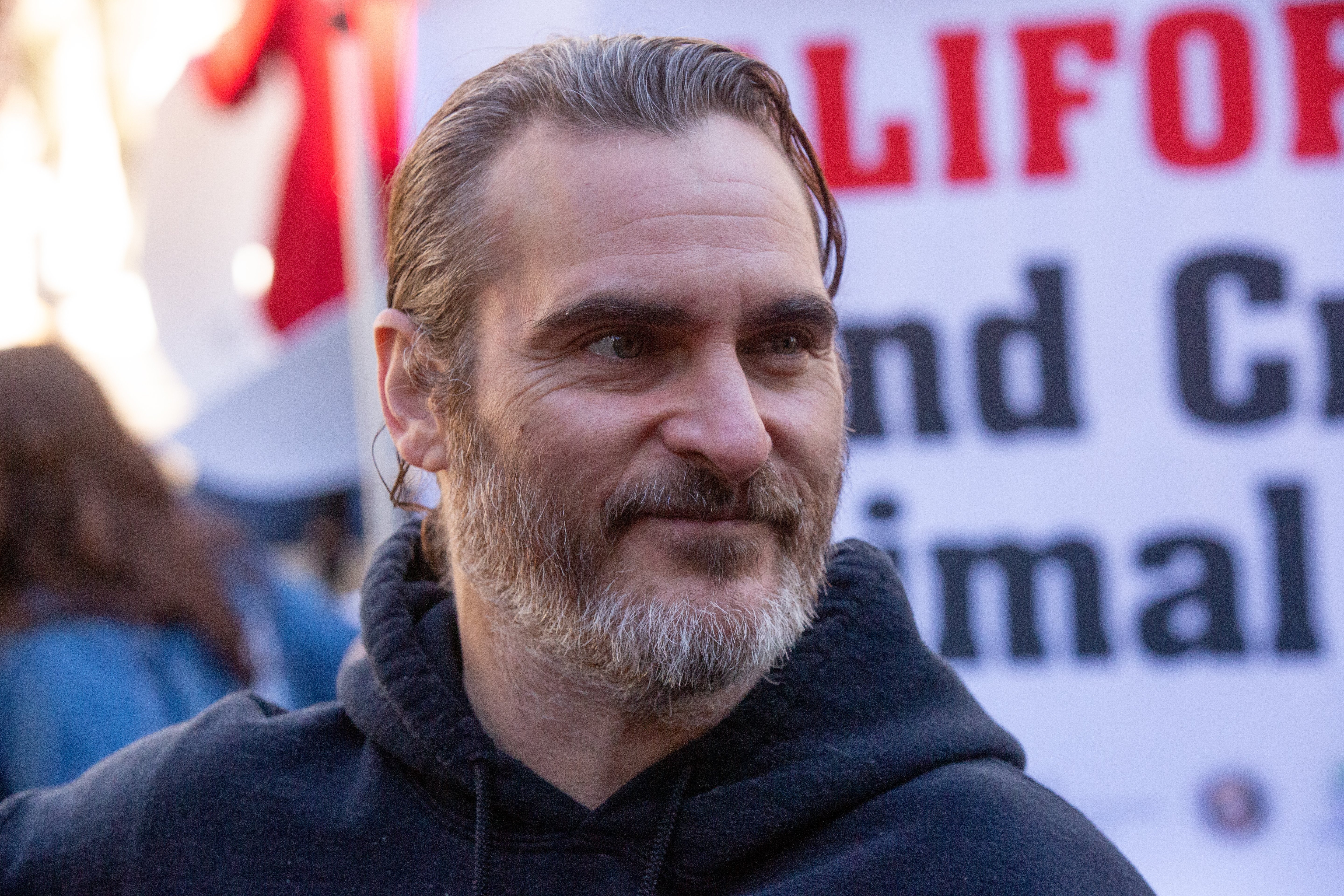 Joaquin Phoenix attends Los Angeles City Councilman Paul Koretz announces introduction of The Circus Cruelty Prevention Act at Los Angeles City Hall on February 19, 2019  | Photo: GettyImages