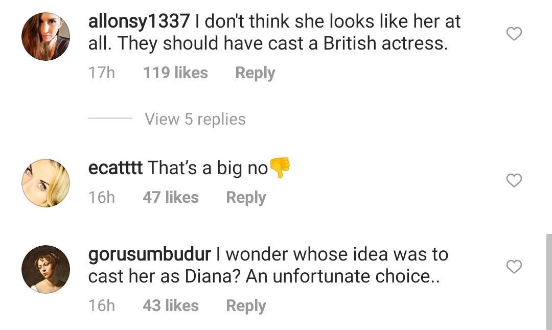 Fans comment on a new picture of Kristen Stewart who plays Princess Diana in the upcoming movie “Spencer” | Photo: Instagram / people 