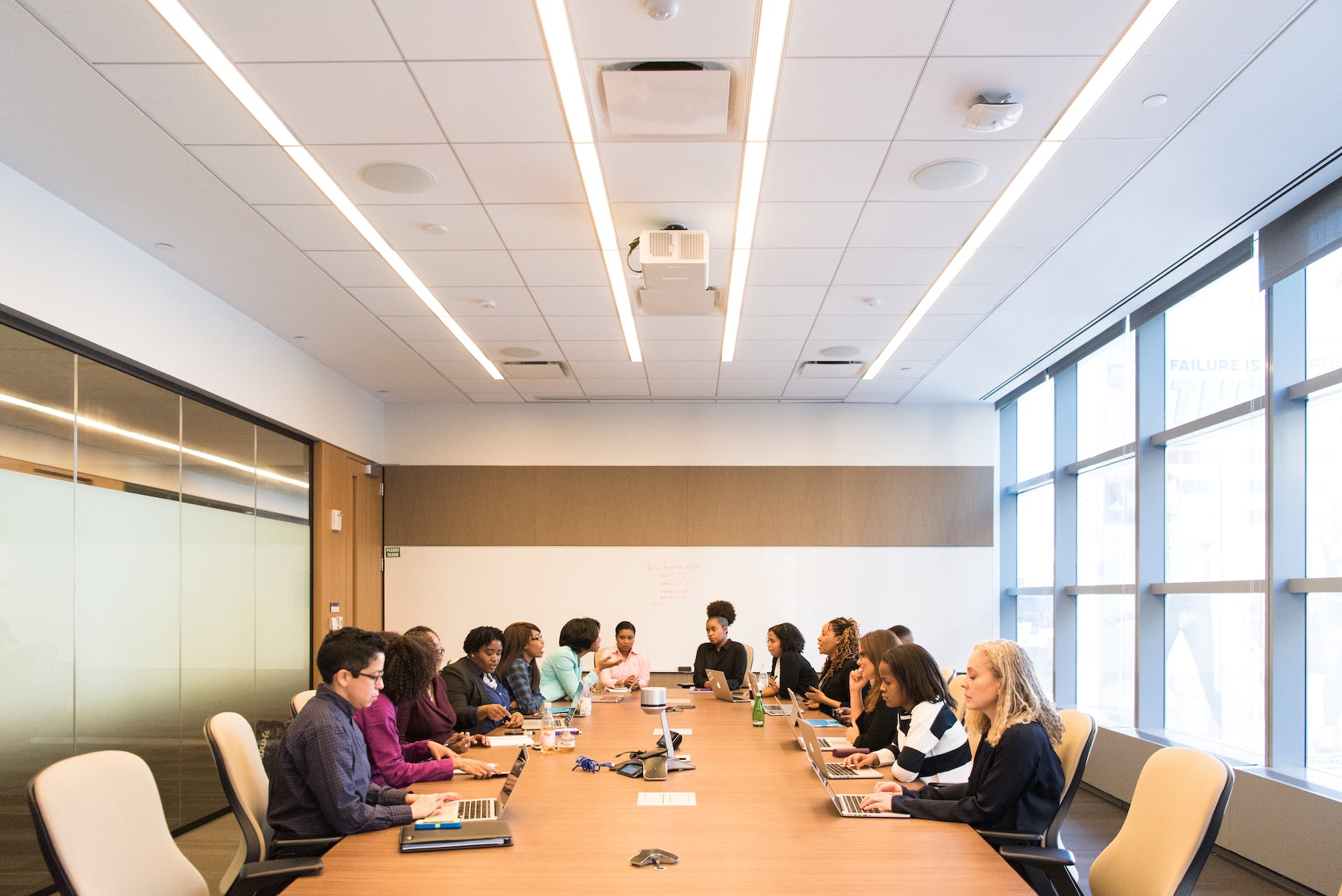 People in a conference room | Source: Pexels