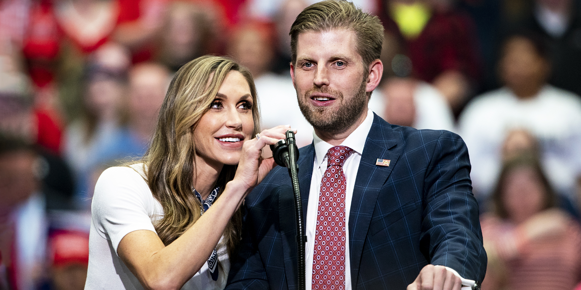 Lara and Eric Trump | Source: Getty Images