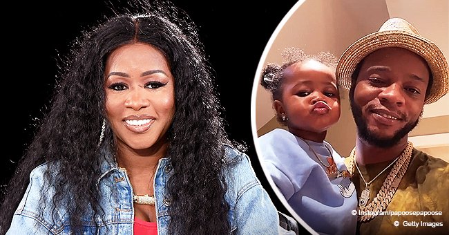 Watch Remy Ma #39 s Look Alike Daughter Give Adorable Kisses to Her Dad in