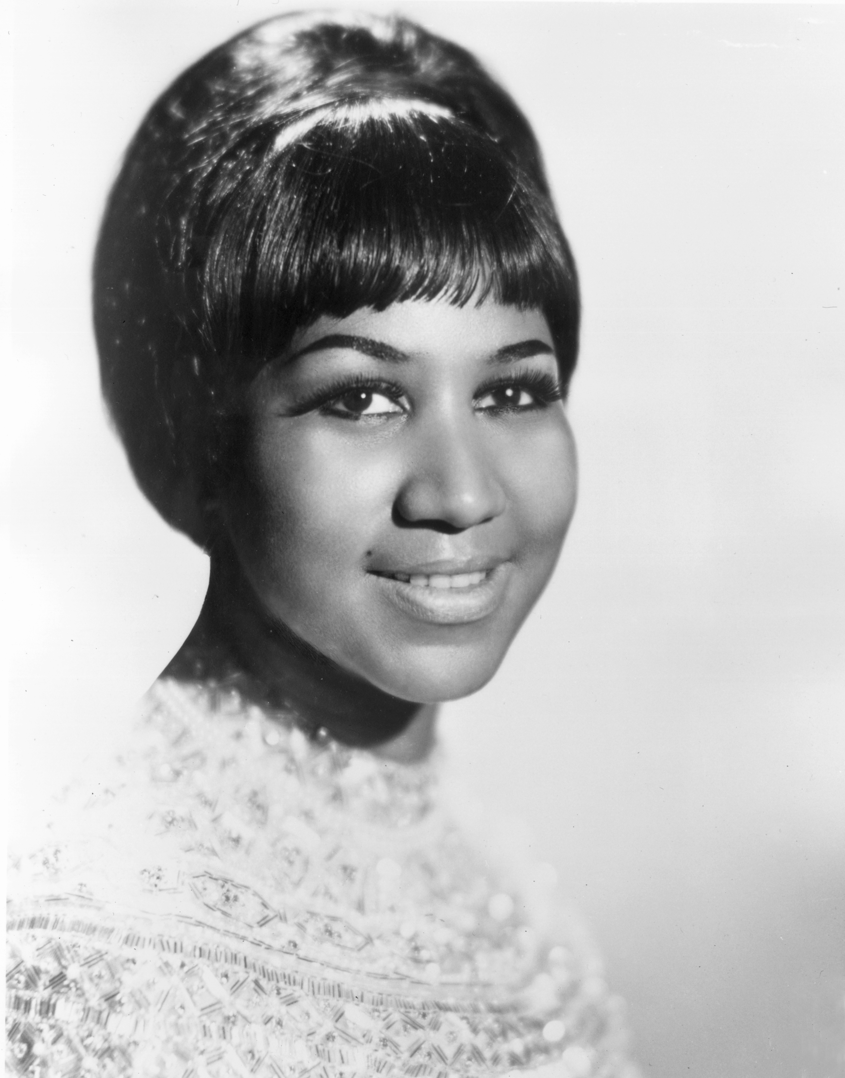 Aretha Franklin photographed in 1960 | Source: Getty images.