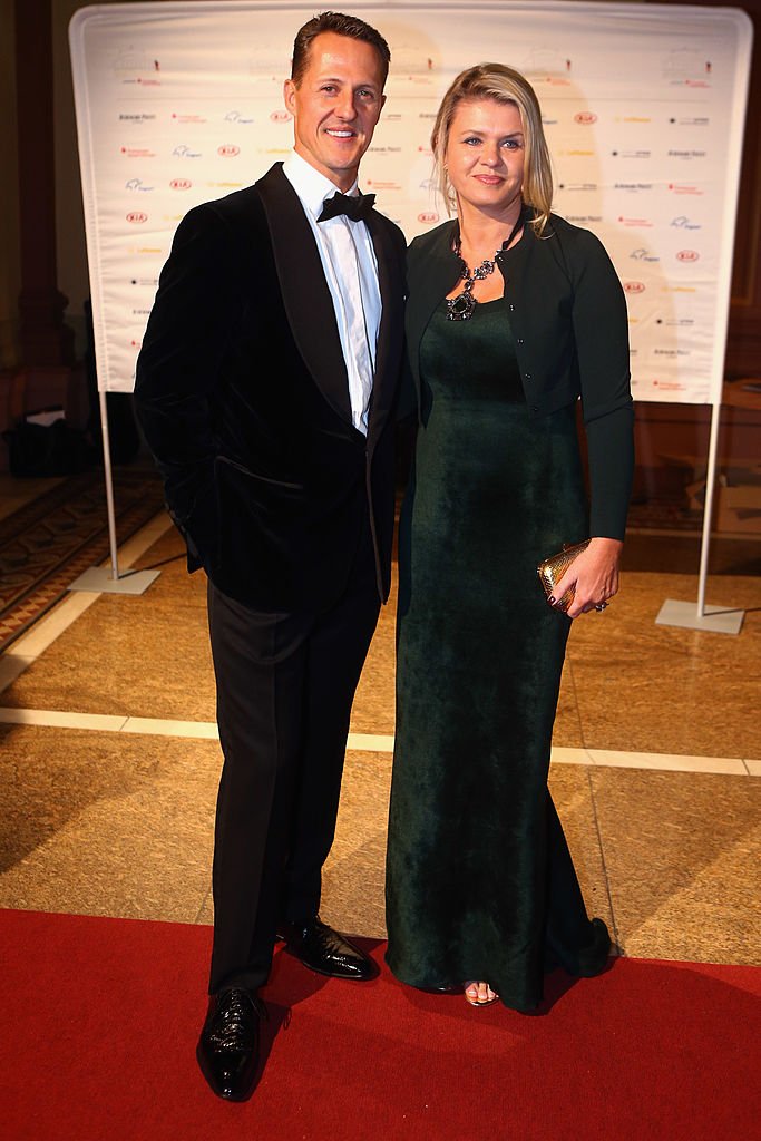 Michael Schumacher et sa femme Corinna. І Source : Getty Images
