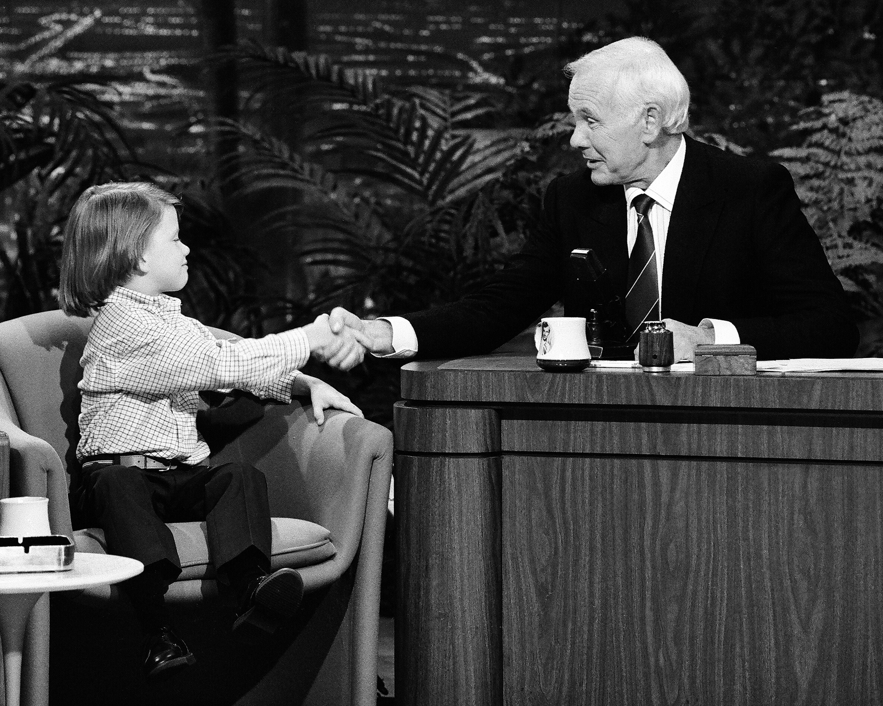The "Problem Child" star during an interview with Johnny Carson on July 25, 1990 | Source: Getty Images