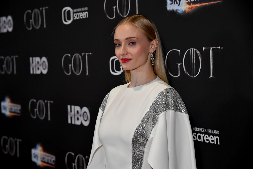 Sophie Turner attends the "Game of Thrones" season finale premiere in Belfast, Northern Ireland, on April 12, 2019 | Source: Getty Images