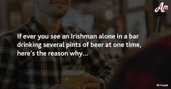 Bartender stunned by Irishman's response after his brother seemingly died