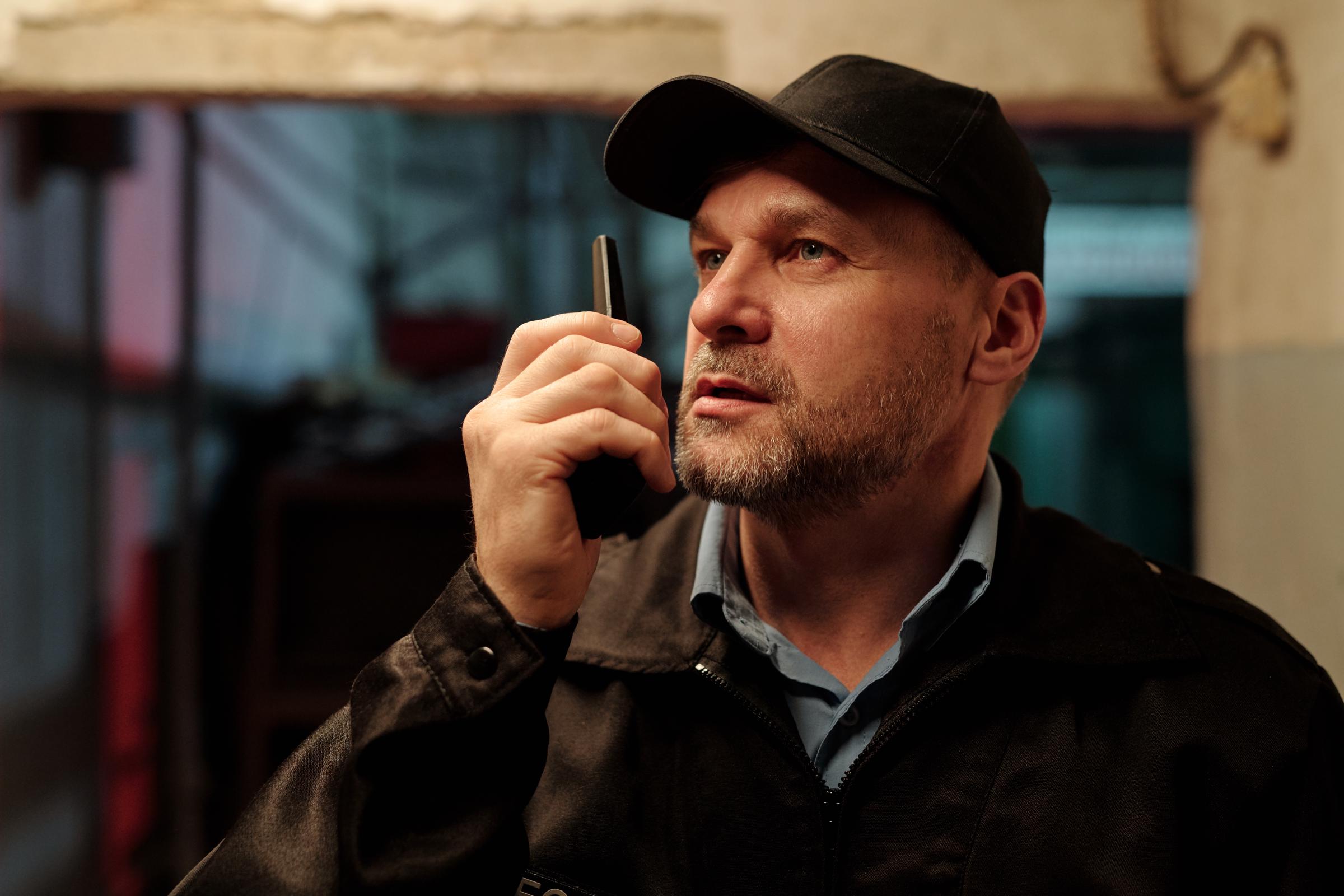 Serious security guard | Source: Shutterstock